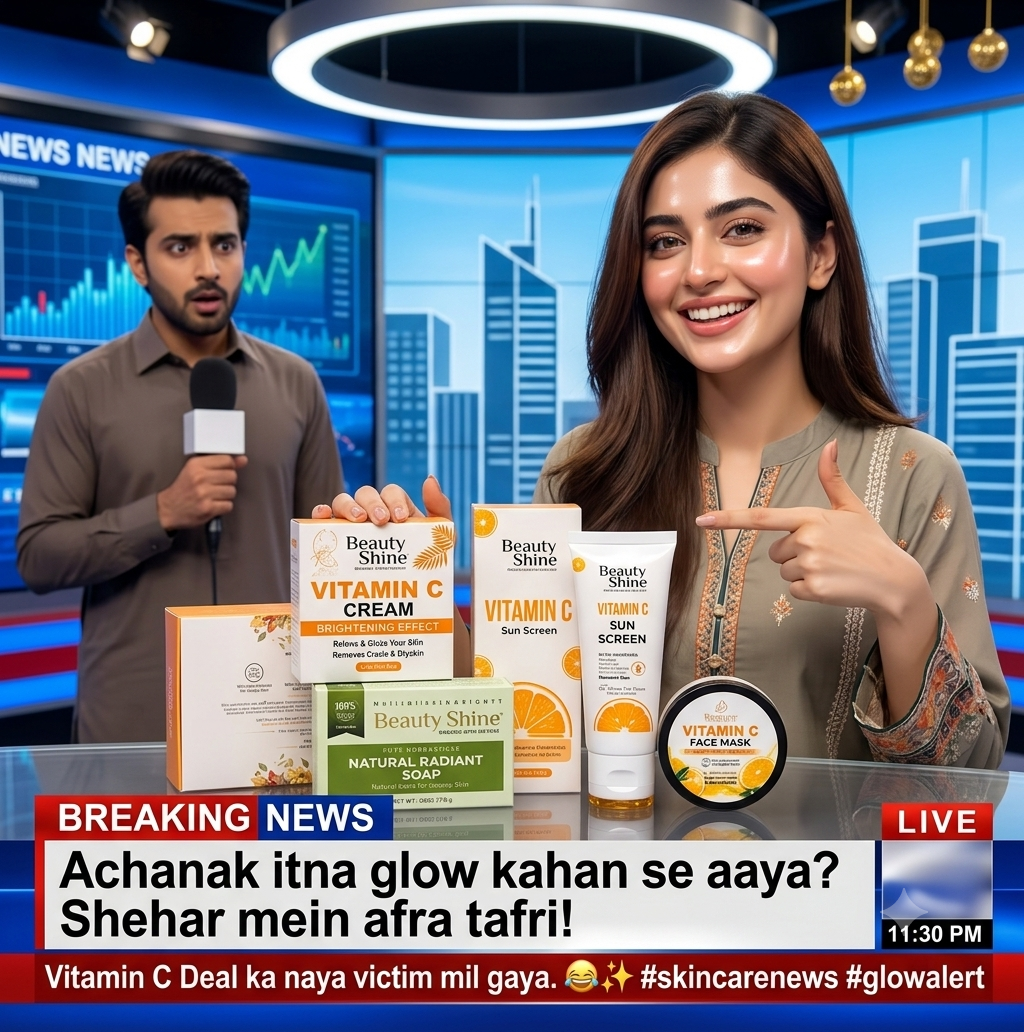 Beauty Shine Facebook ad: Complete Daily Skincare Routine Cleanses, Hydrates &…