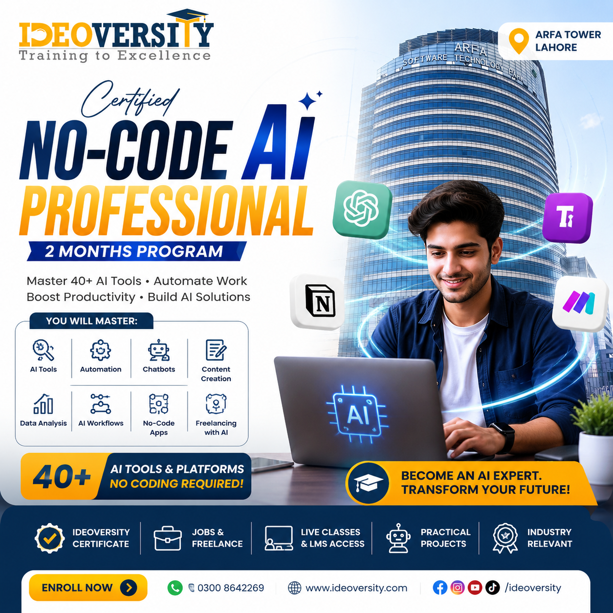 Ideoversity Facebook ad