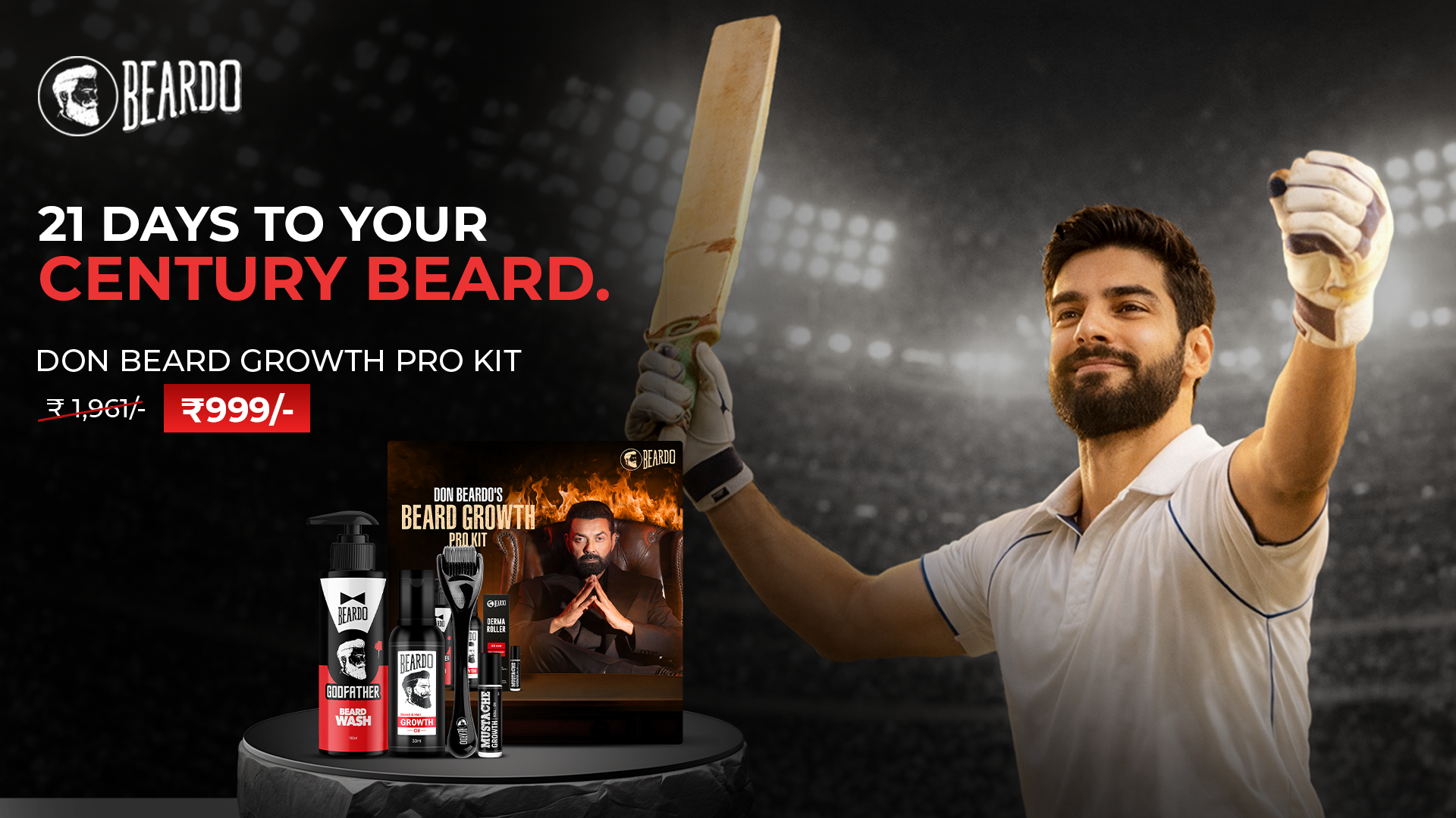 BEARDO for Men Facebook ad