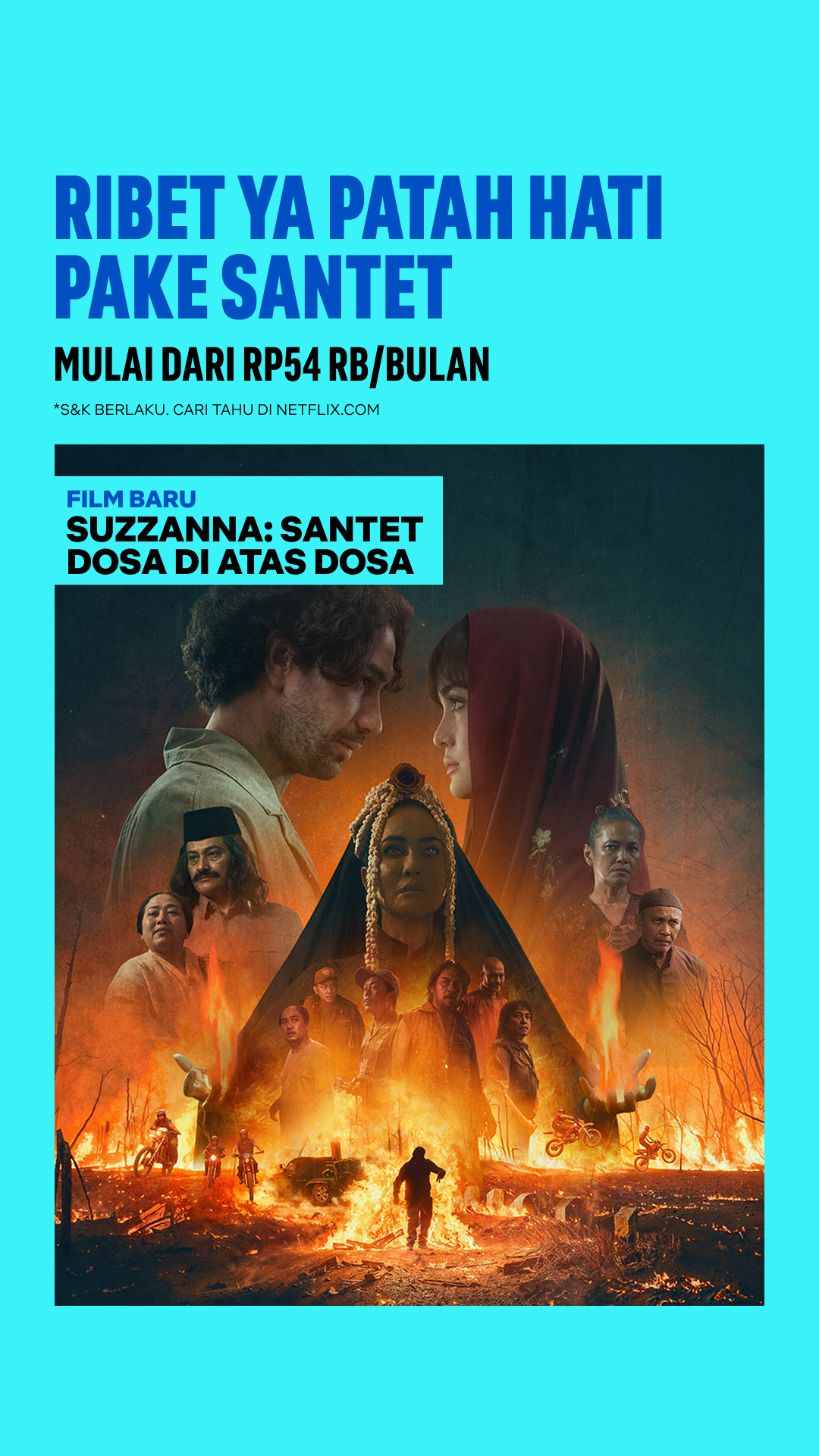Netflix Facebook ad