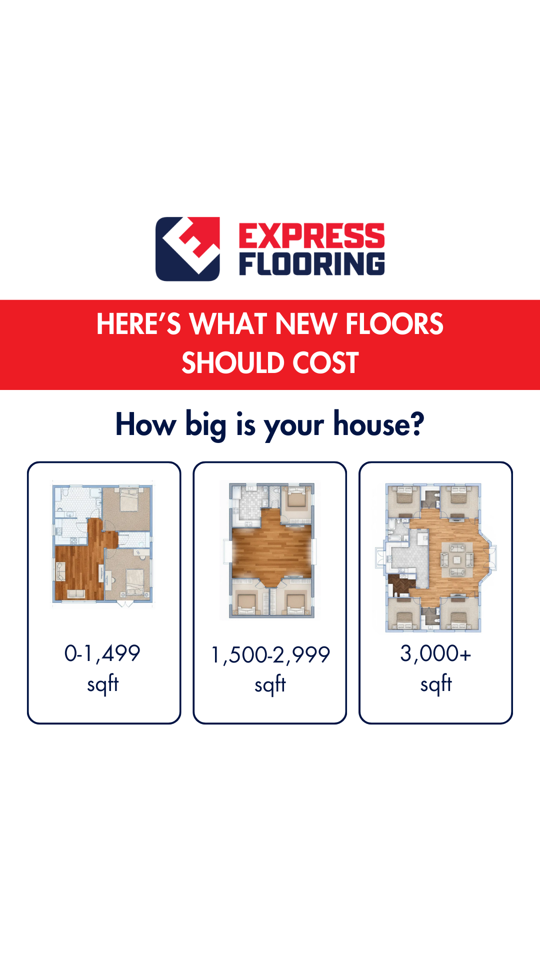 Express Flooring Facebook ad