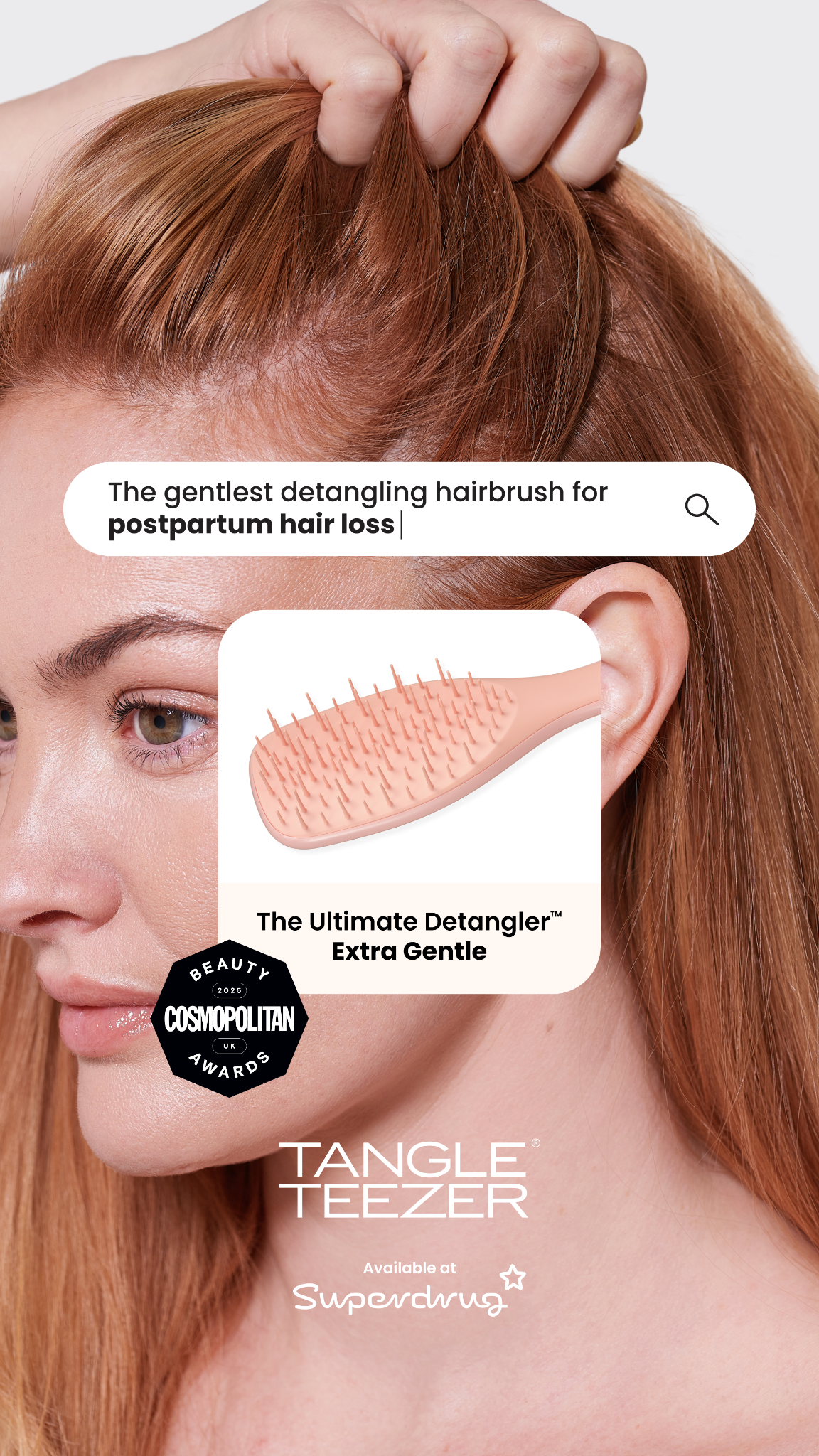 Tangle Teezer Facebook ad from Mar 27, 2026