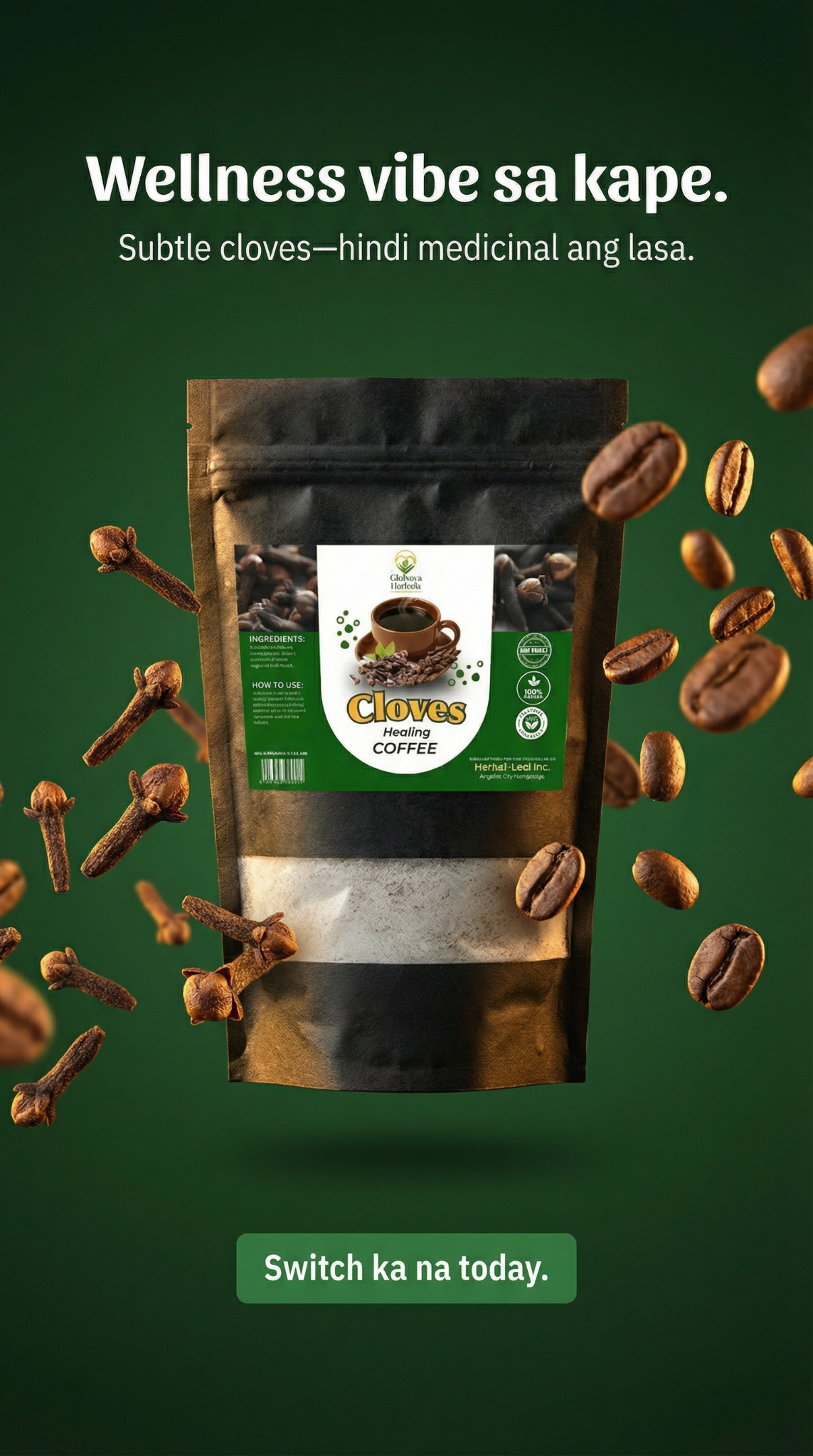 Ginhawa Herbals Facebook ad: CLAIM YOUR FREEBIE TODAY!