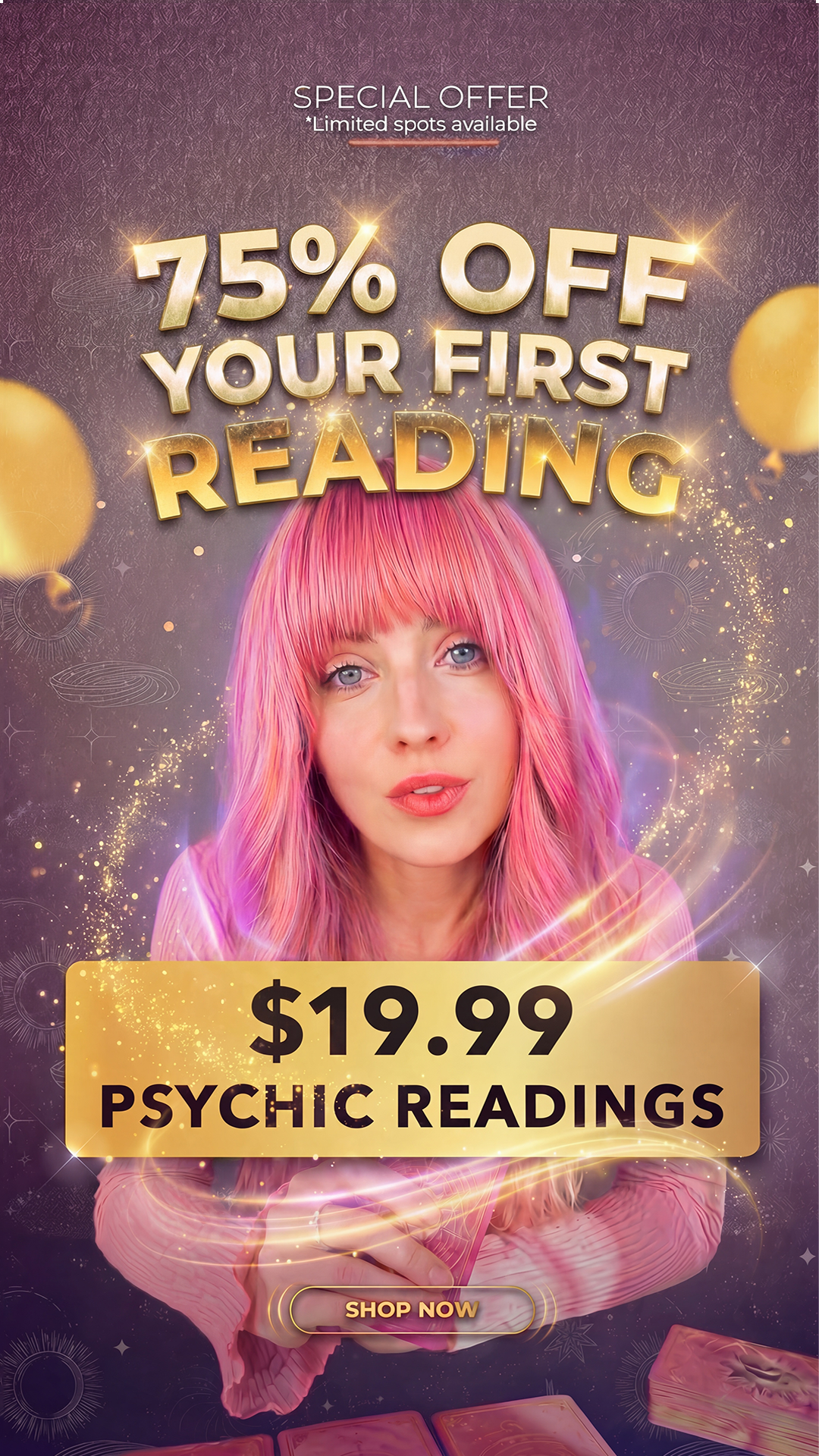 Psychic Samira Facebook ad