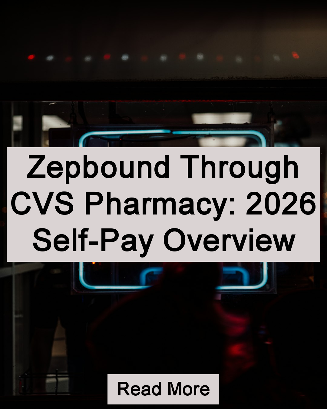 Vista Smart Options Facebook ad: Zepbound Through CVS Pharmacy: 2026 Self-Pay Overview Read…