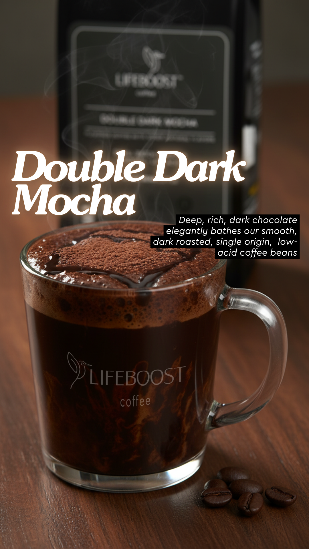 Lifeboost Coffee Facebook ad