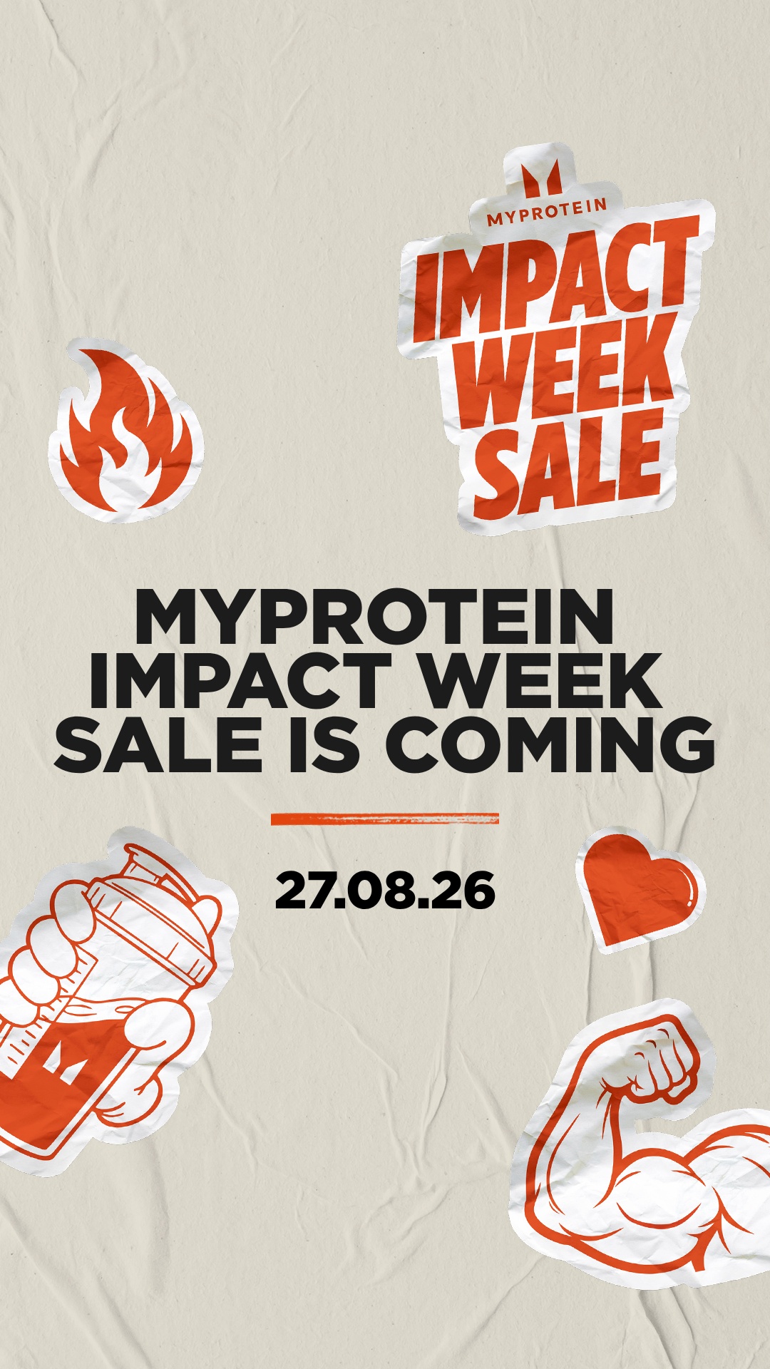 Myprotein Facebook ad