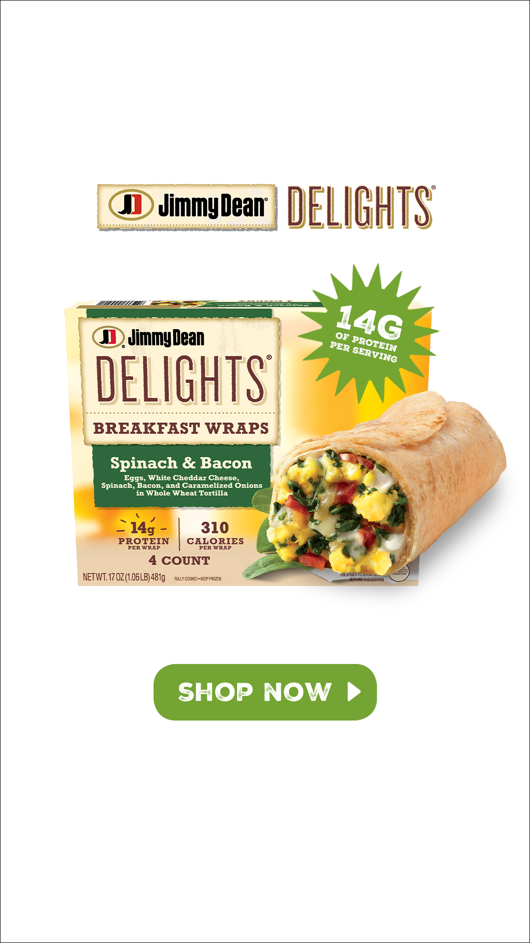 Jimmy Dean Facebook ad