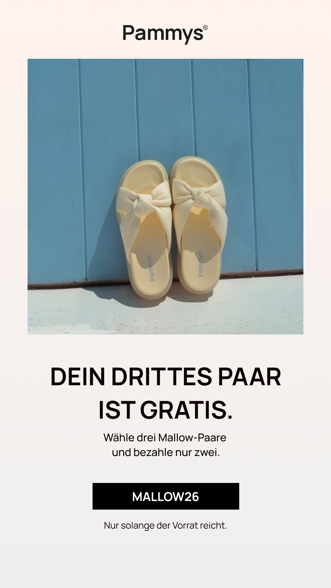 Pammys Facebook ad