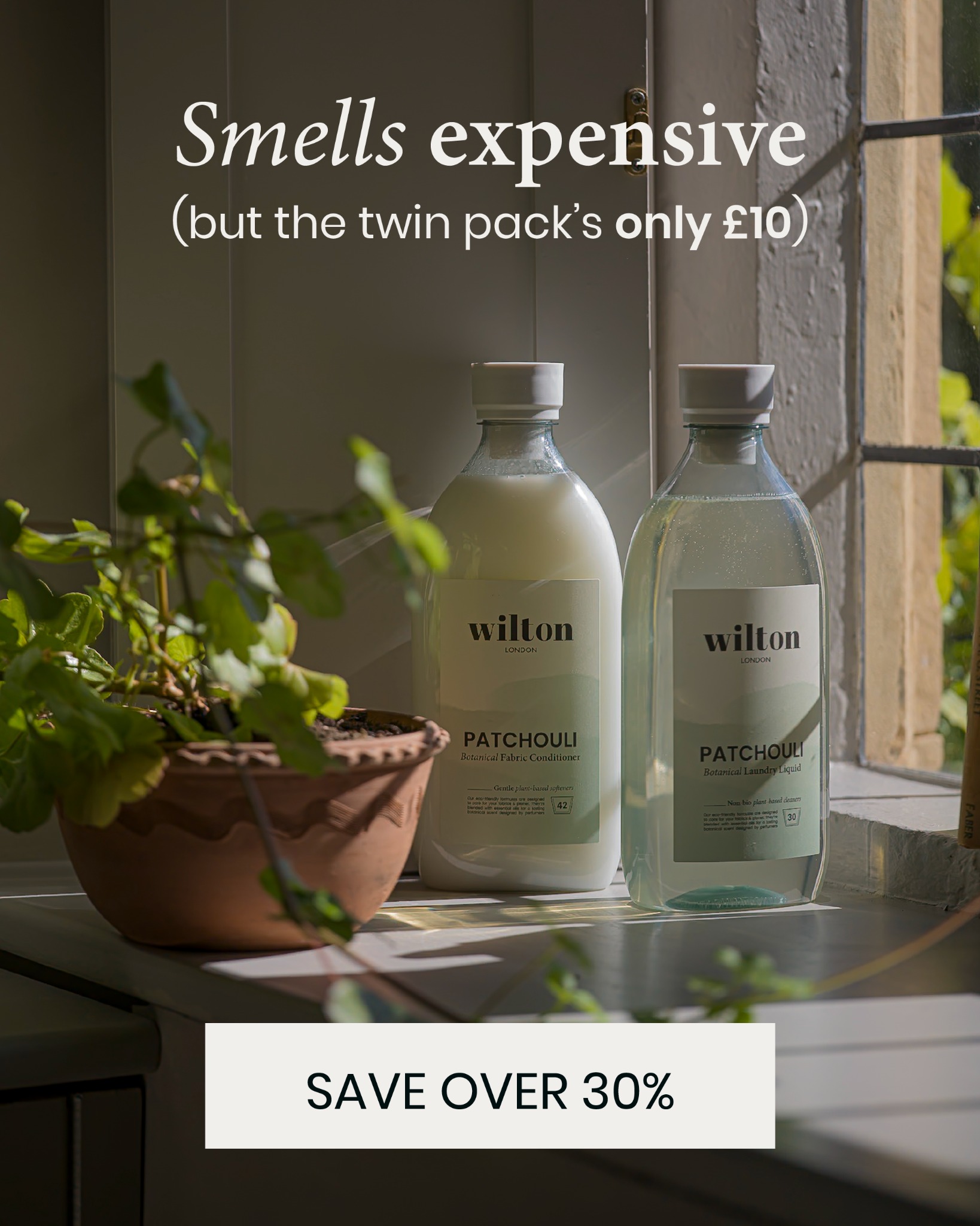 Wilton London - Botanical Fabric Care Facebook ad
