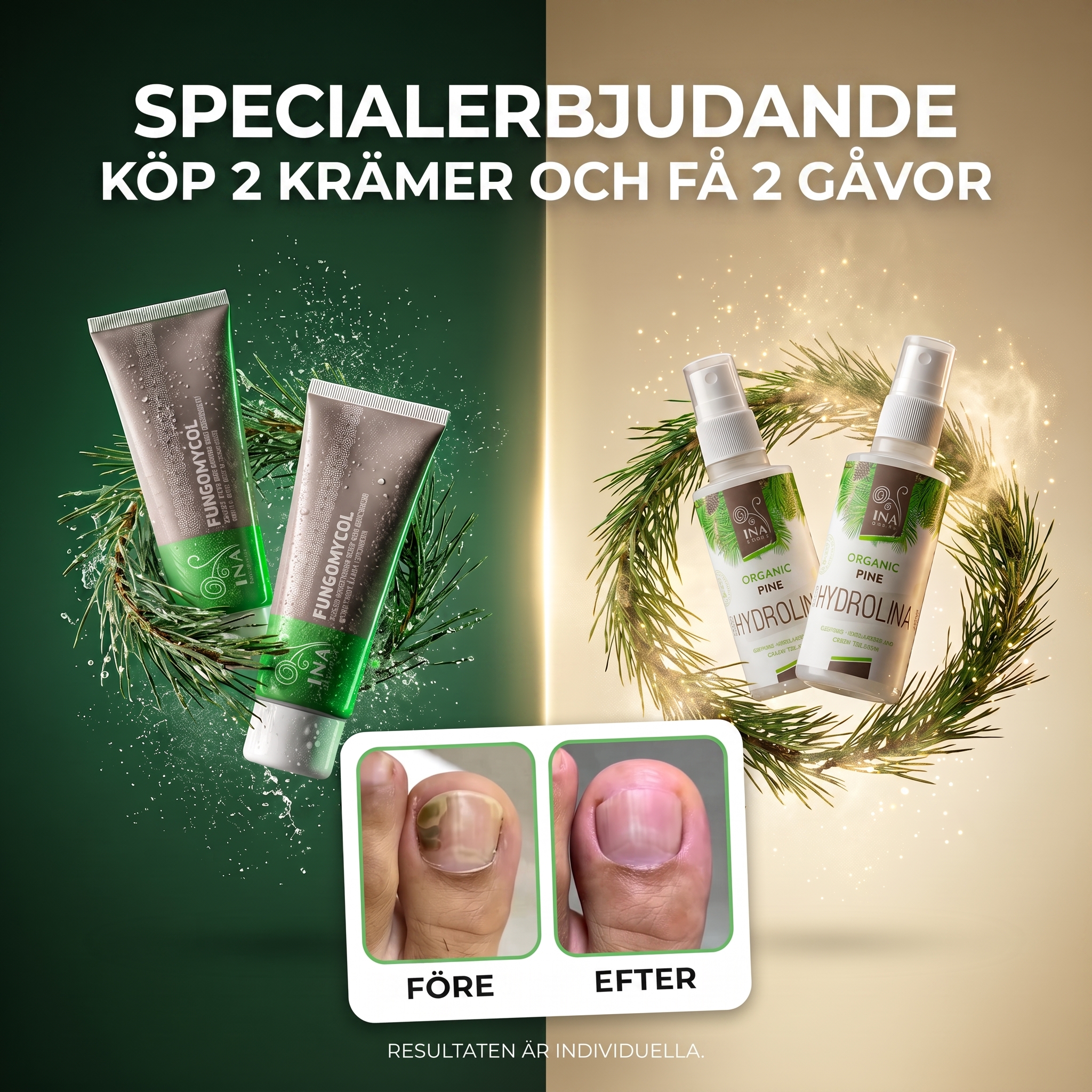 Naturlig och Ekologisk Kosmetika - InaEssentials.se Facebook ad