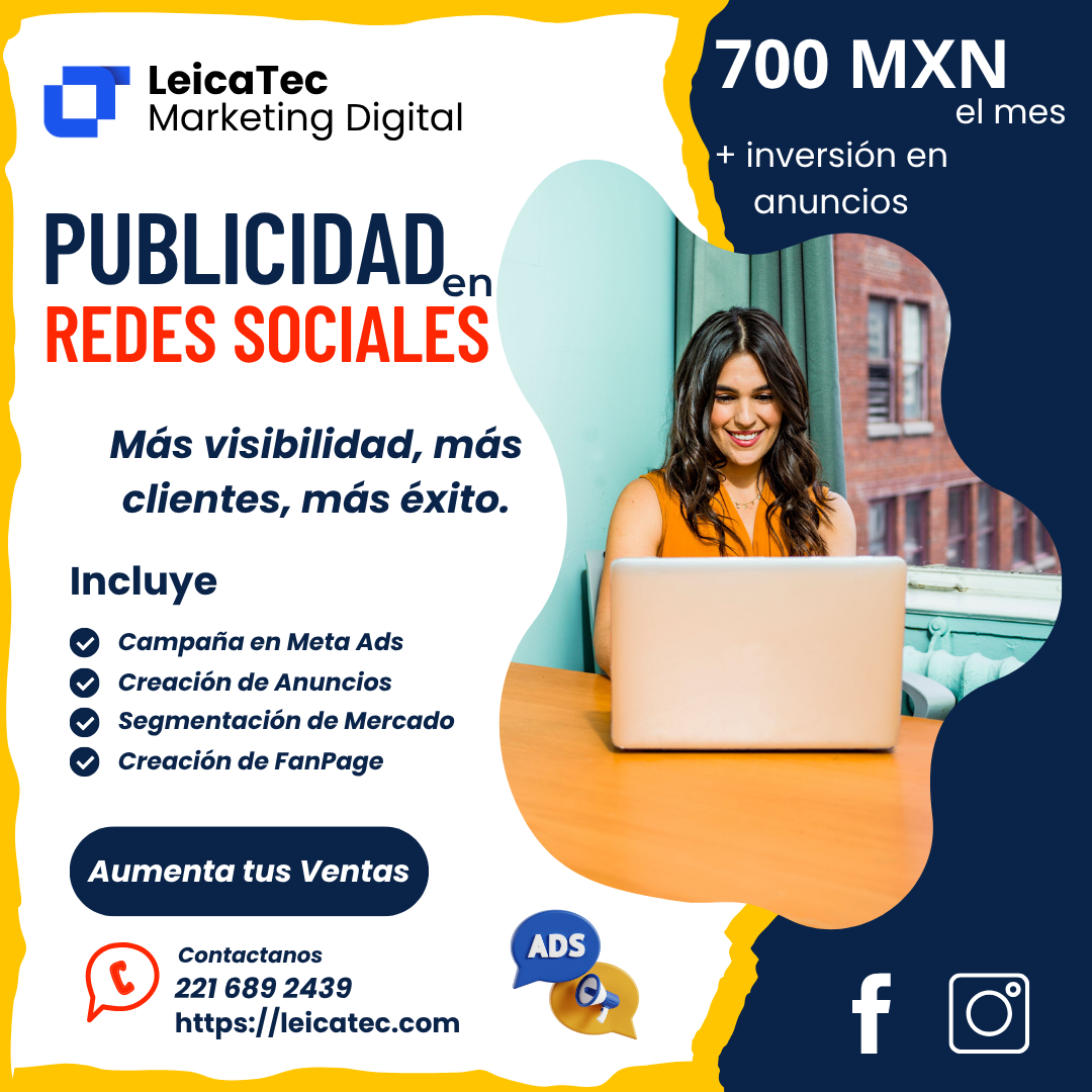 LeicaTec Facebook ad: Publicidad en redes sociales para aumentar tus ventas