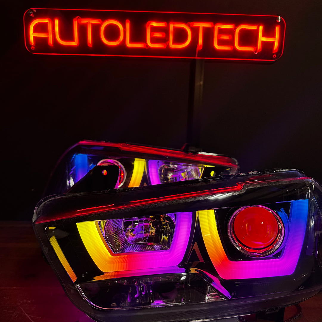 Autoledtech.com Facebook ad: The cleanest LED lighting solutions on the road.