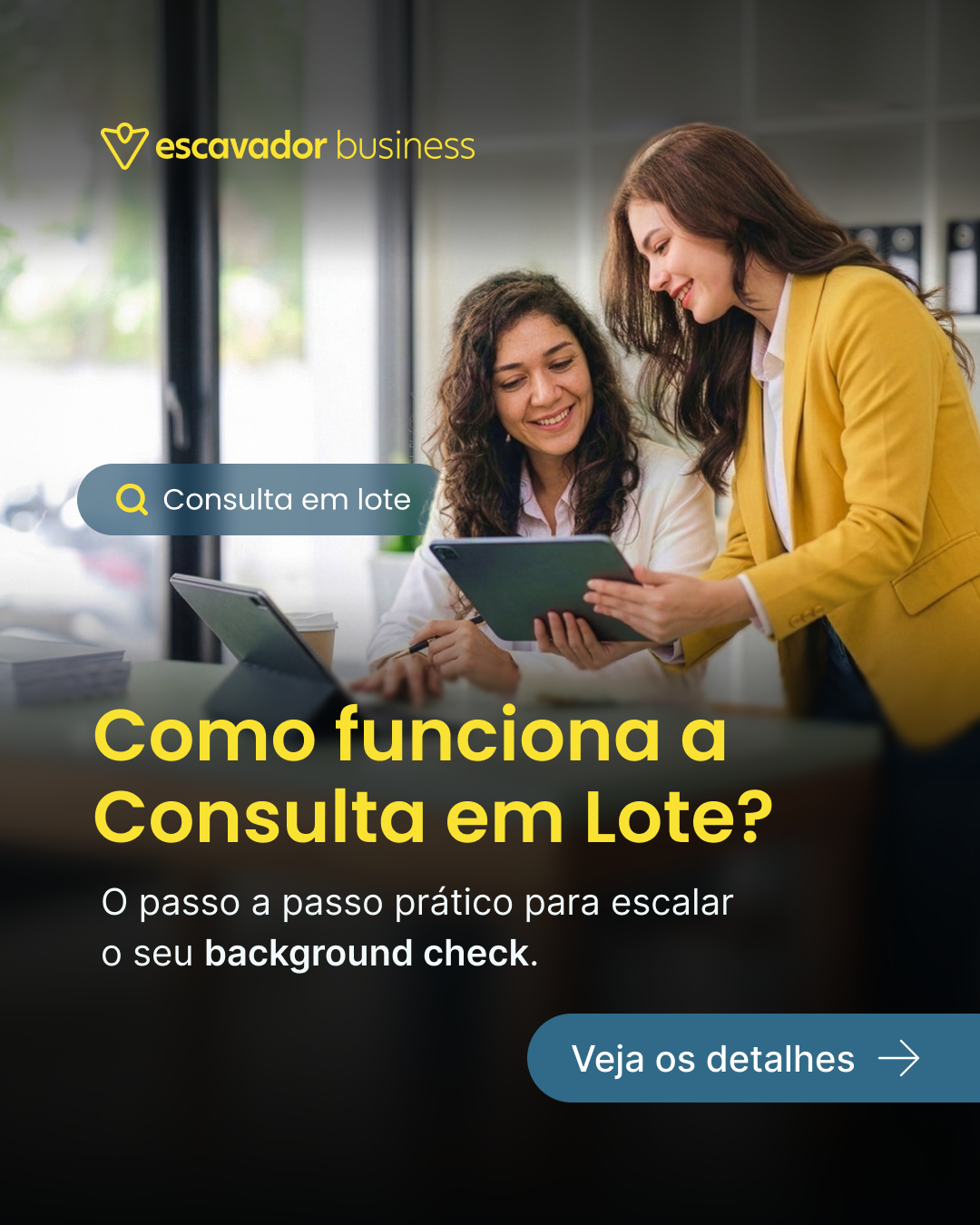 Escavador Facebook ad