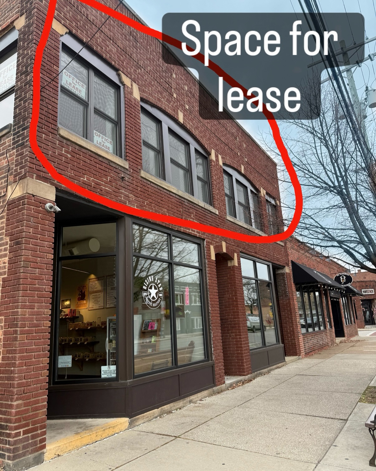 redshiftproperties Facebook ad: For lease. Move your office, creative studio, tattoo…