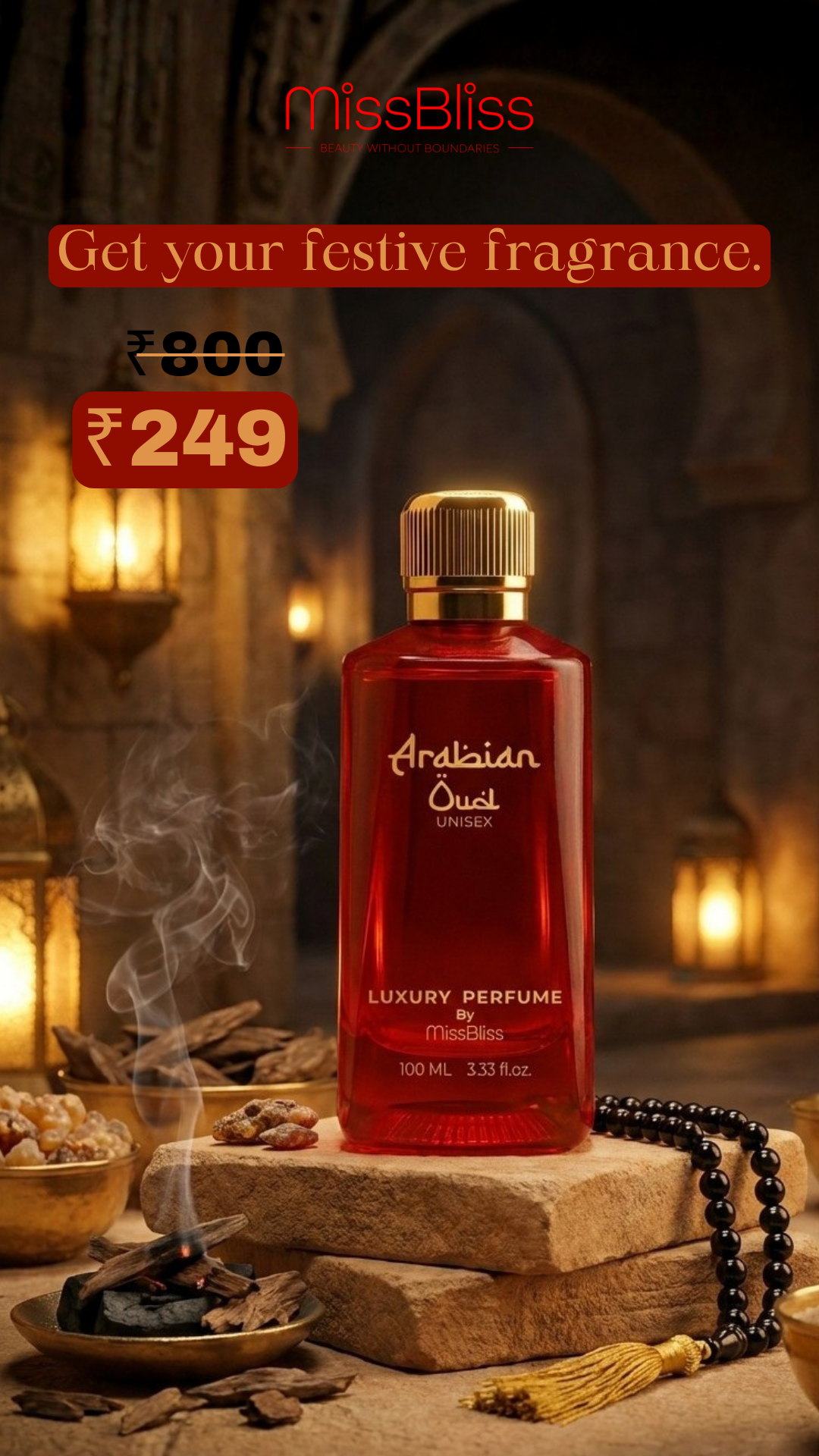 MissBliss Perfumes Facebook ad from Apr 22, 2026