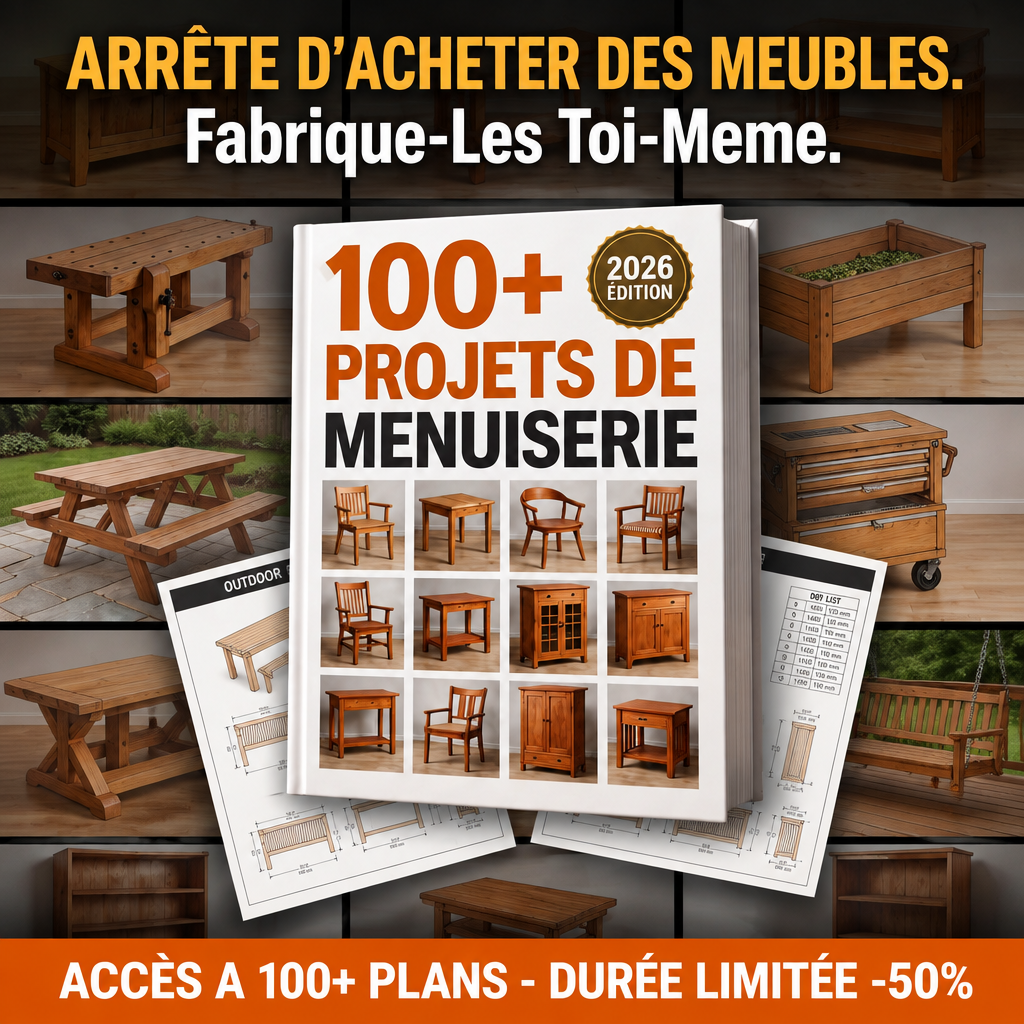 Master Crafts DIY Facebook ad: 100+ plans. Chaque mesure.
