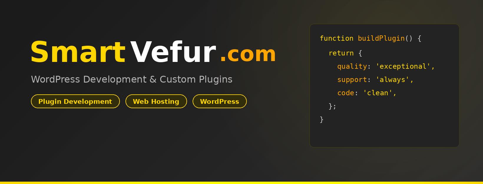 Smartvefur.com Facebook ad: Connect with Smartvefur.com