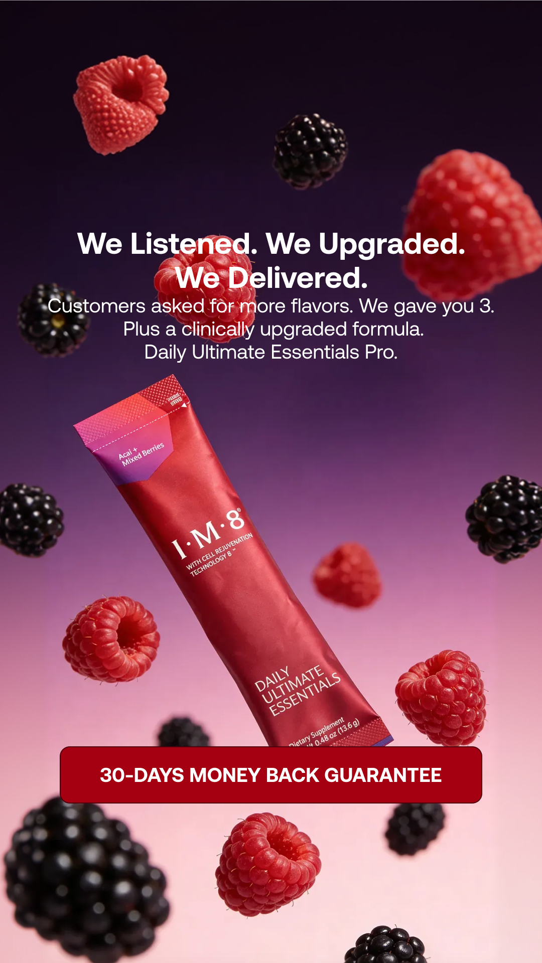 IM8 Health Facebook ad