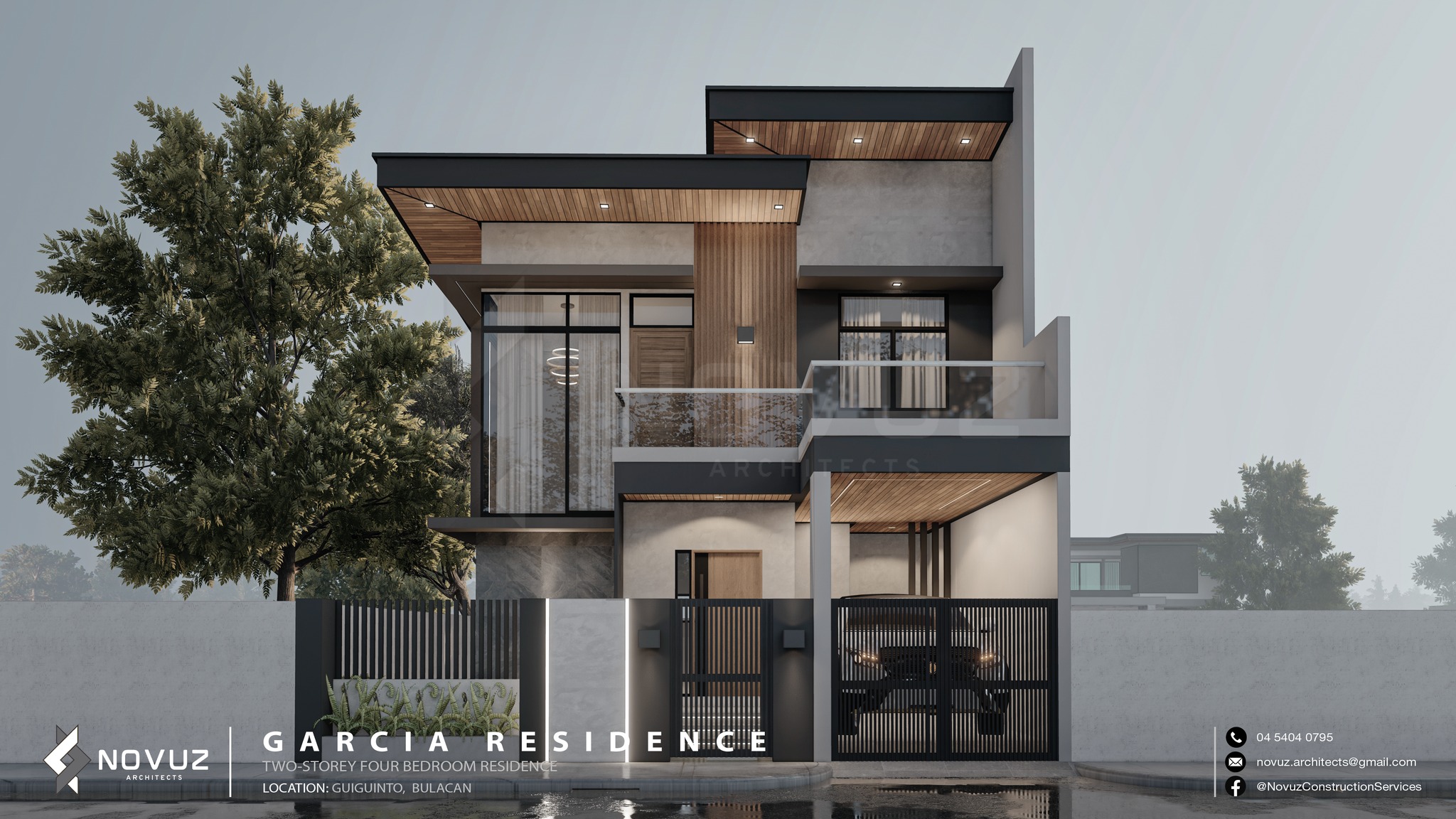 Novuz Construction and Development Corporation Facebook ad: Project Complete!