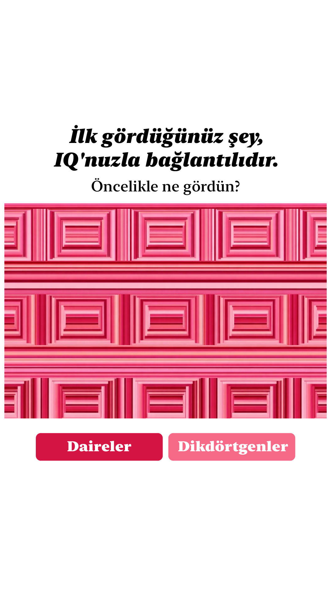 International Brain Test Facebook ad