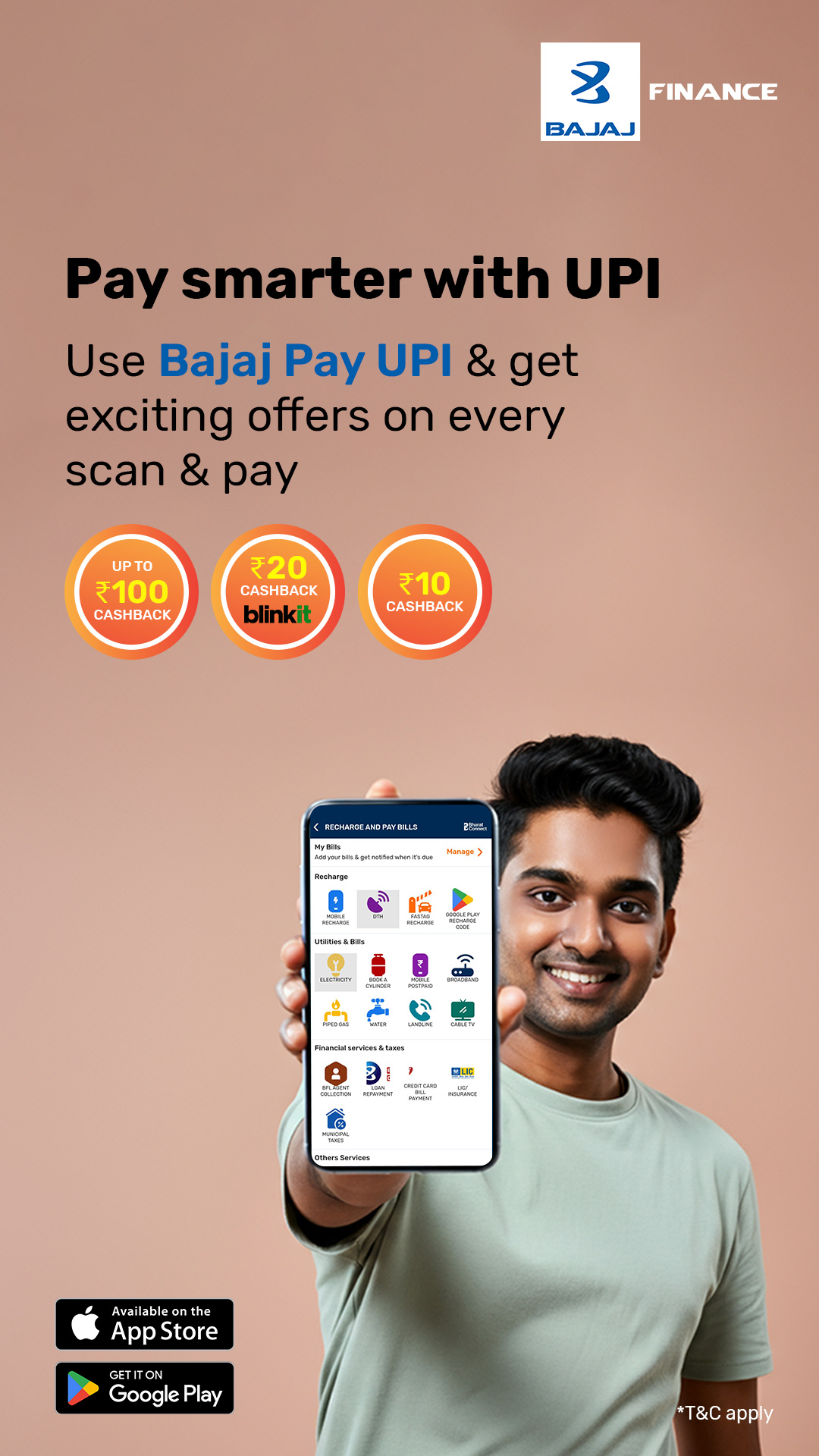 Bajaj Finserv Facebook ad