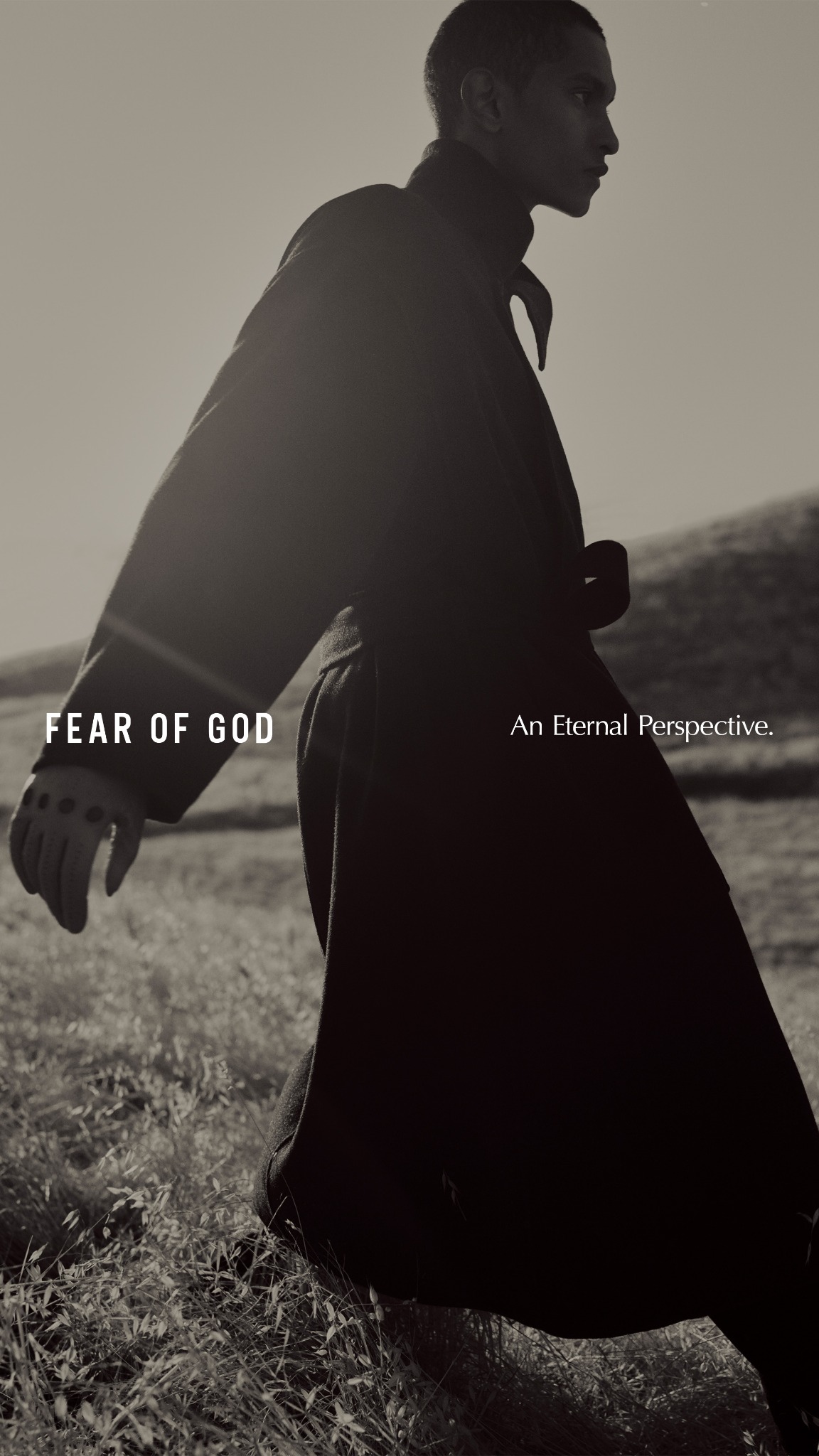 FEAR OF GOD Facebook ad: An Eternal Conversation.
