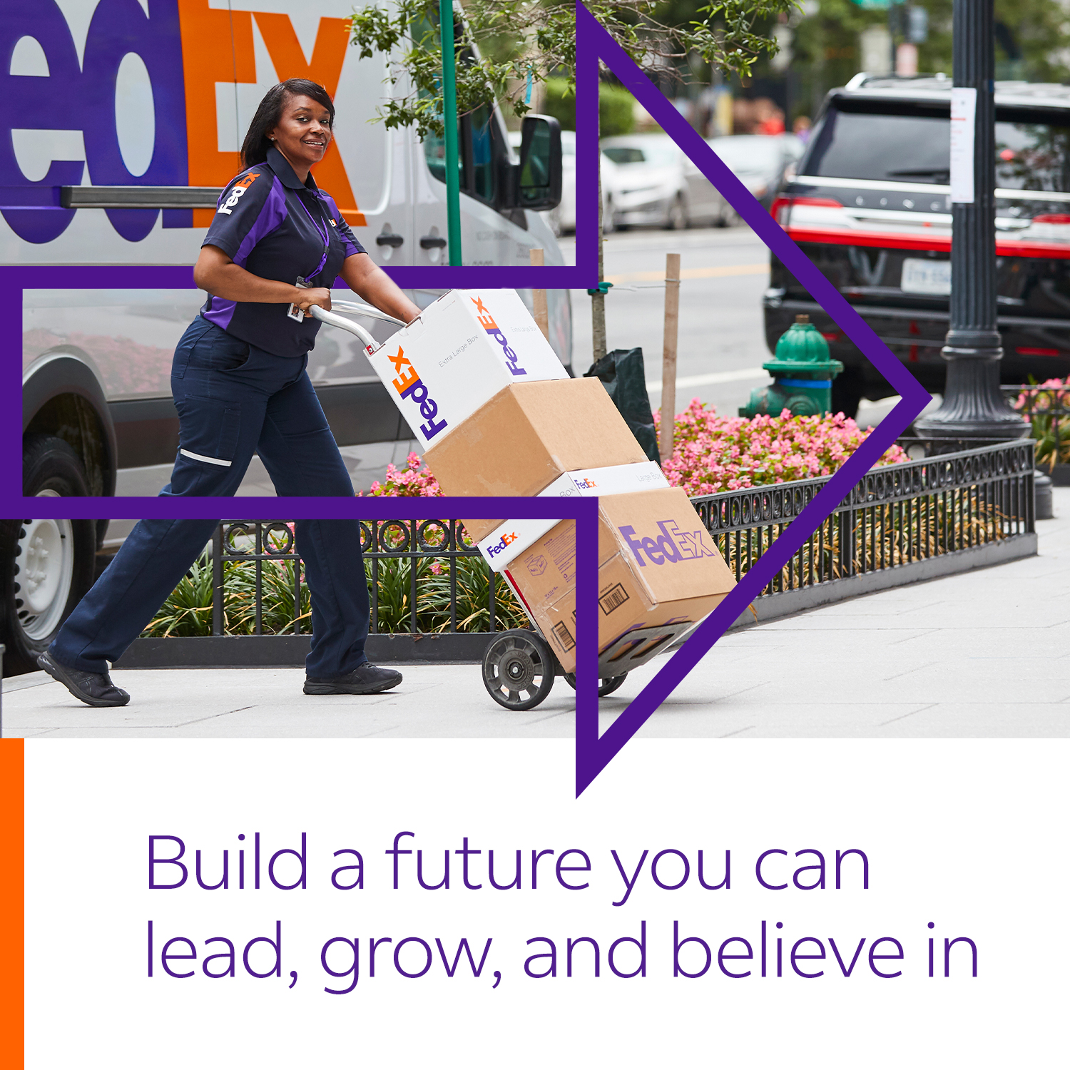 FedEx Facebook ad