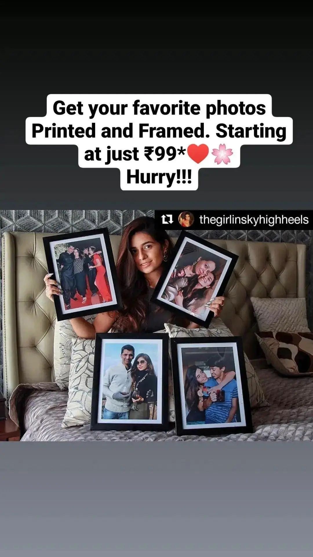 SnapStore - Let's Print Memories Facebook ad