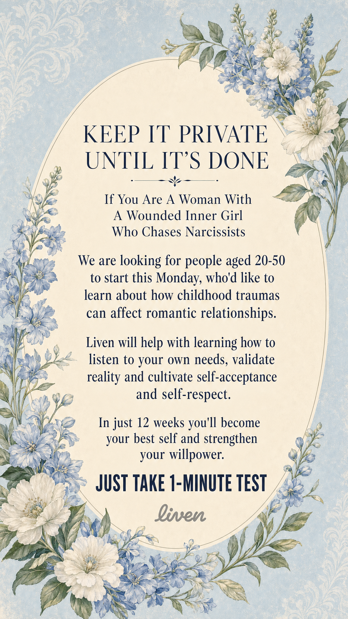 Olivia Parker Facebook ad