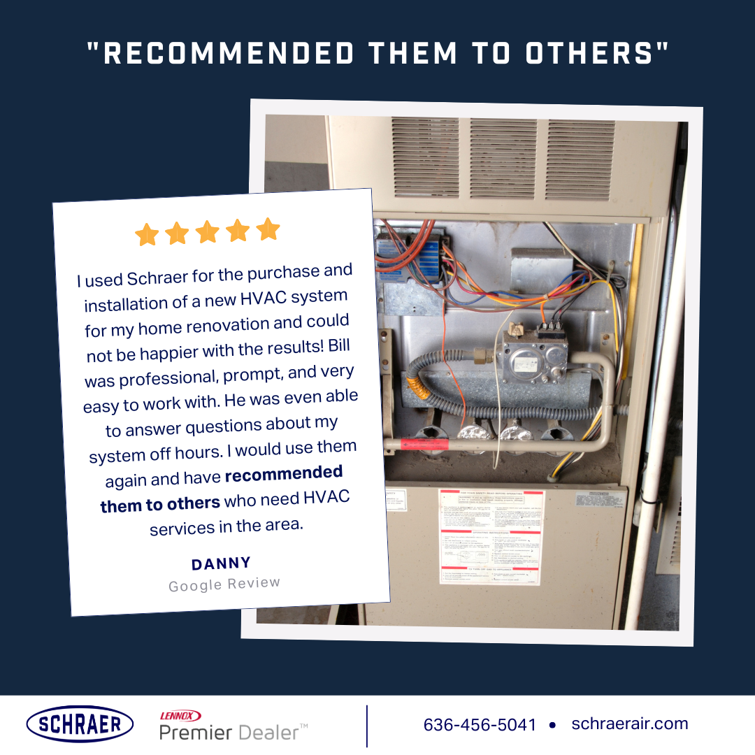 Schraer Heating & Air Conditioning Facebook ad