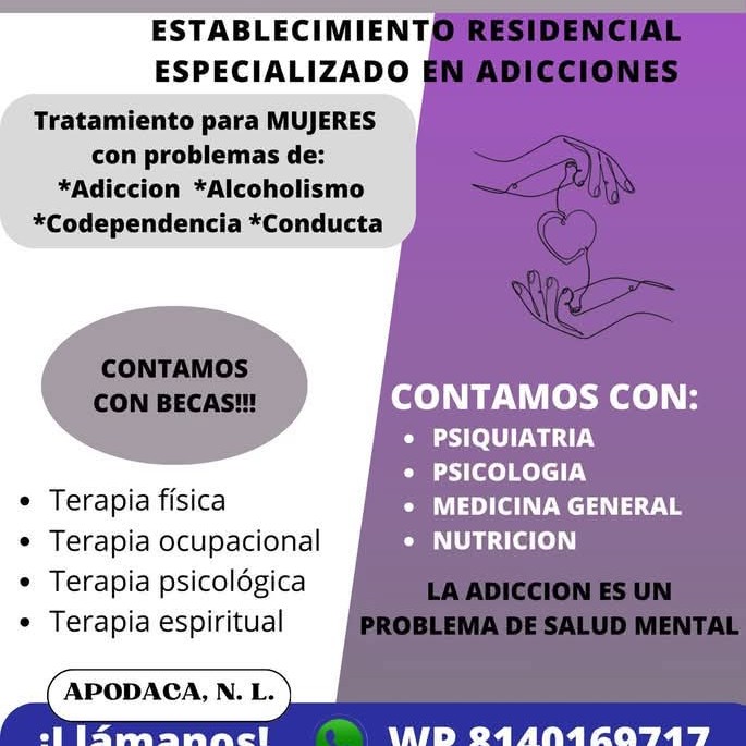 Clinica mar A.C. Facebook ad: Adicción en Mujeres