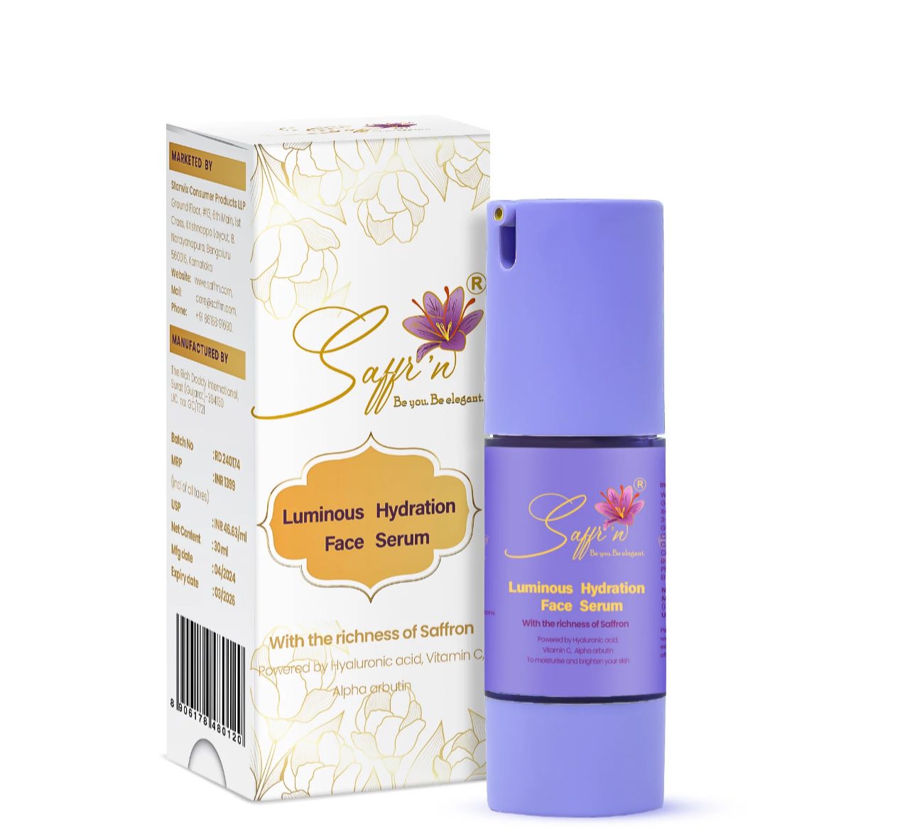 Shimmer - Mauritius Facebook ad: Saffr’n Glass skin Peptides Serum is an advanced…