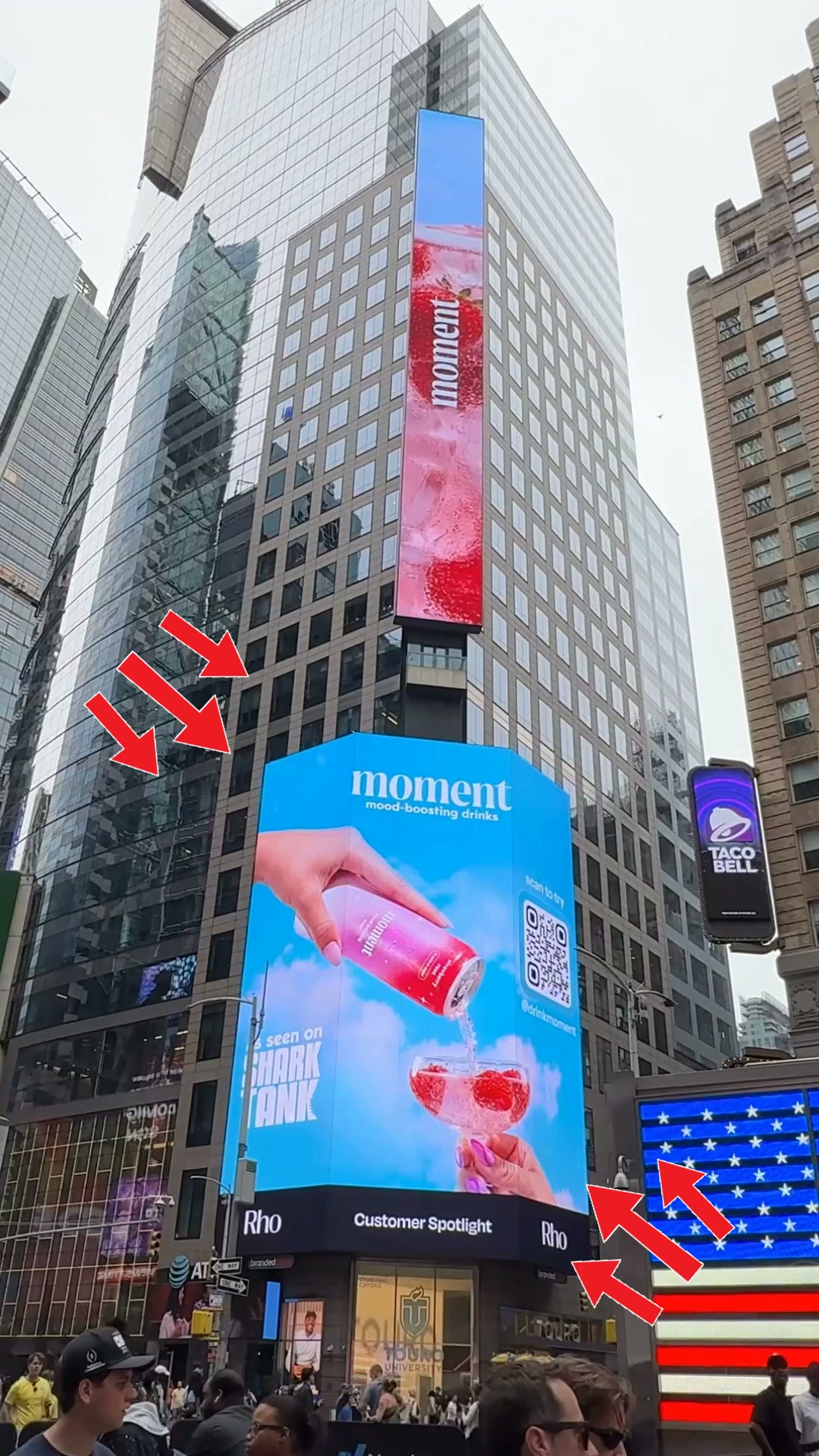 Moment Facebook ad: All The Summer Vibes None Of The Summer Hangovers.