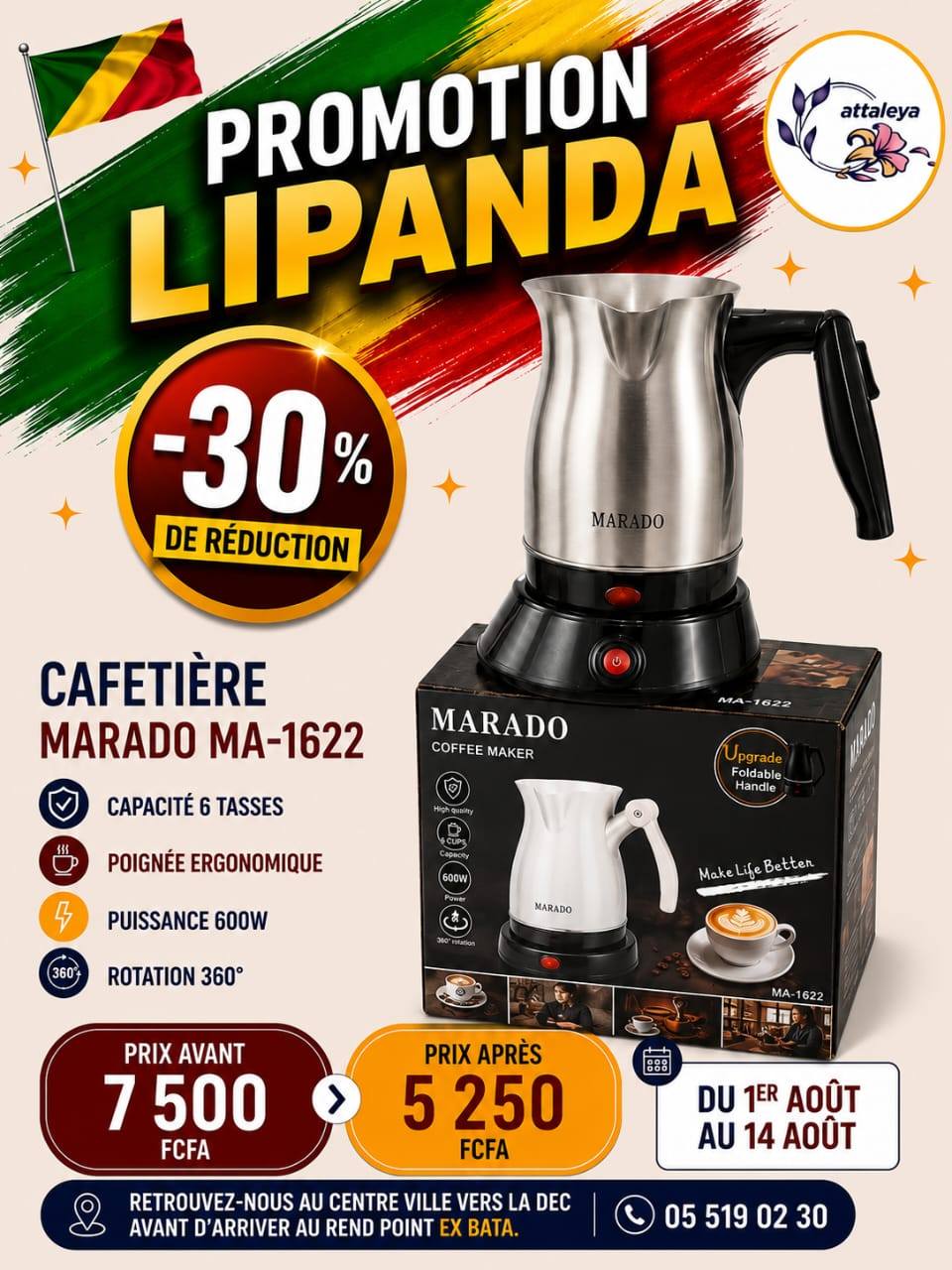 Cattaleya Congo Facebook ad