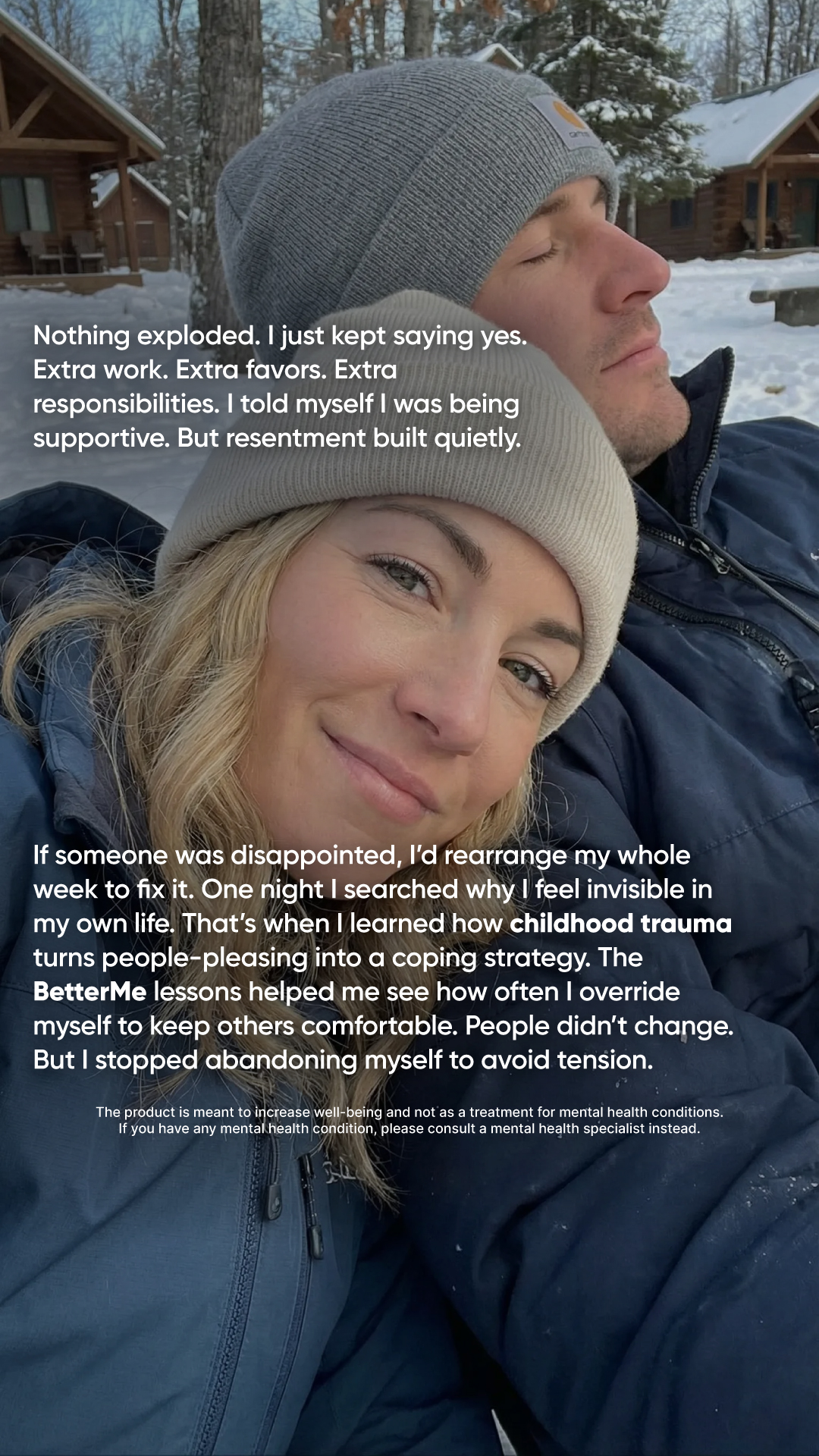 BetterMe: Mental Health Facebook ad