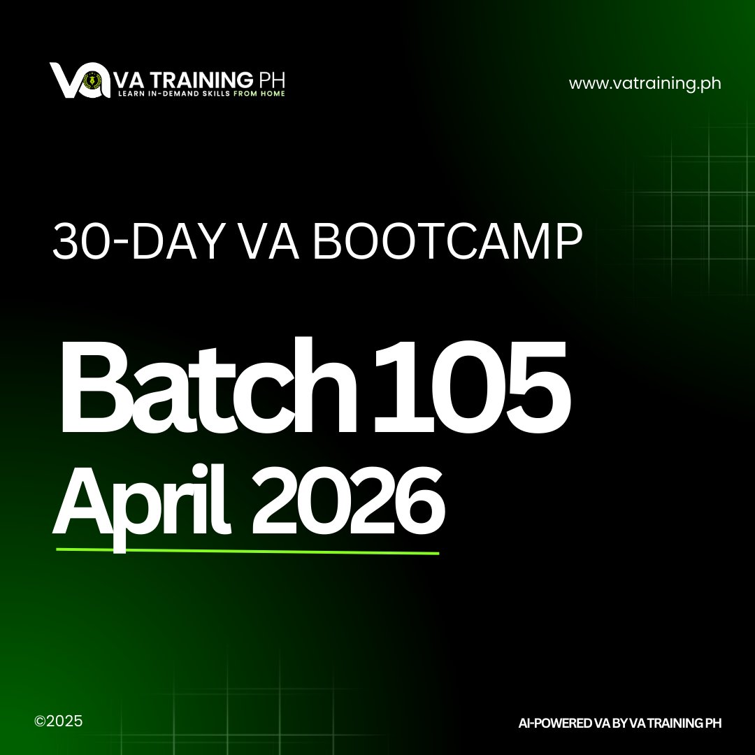 VA Training PH Facebook ad: SLOTS ARE OPEN AGAIN