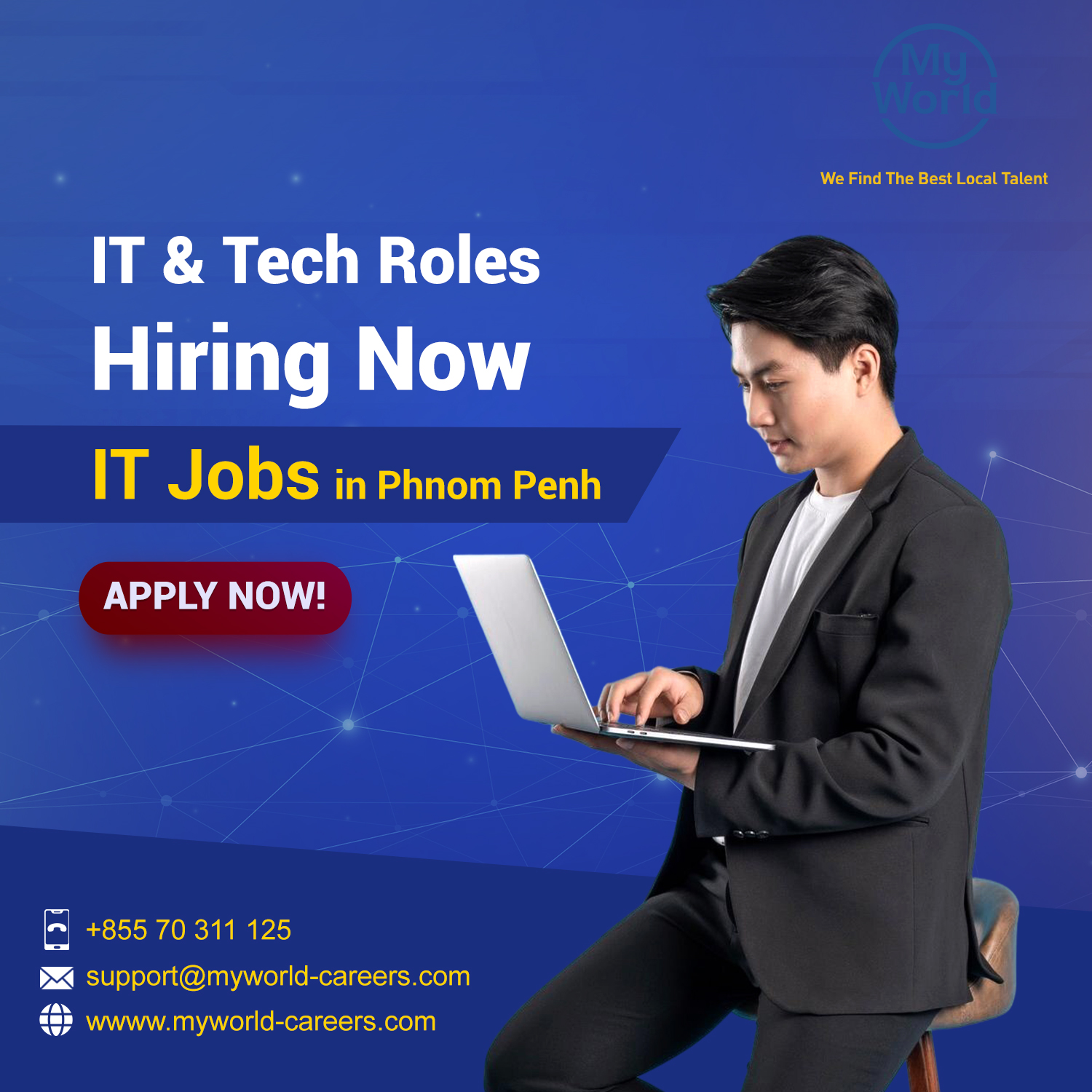 MyWorld Careers Cambodia Facebook ad