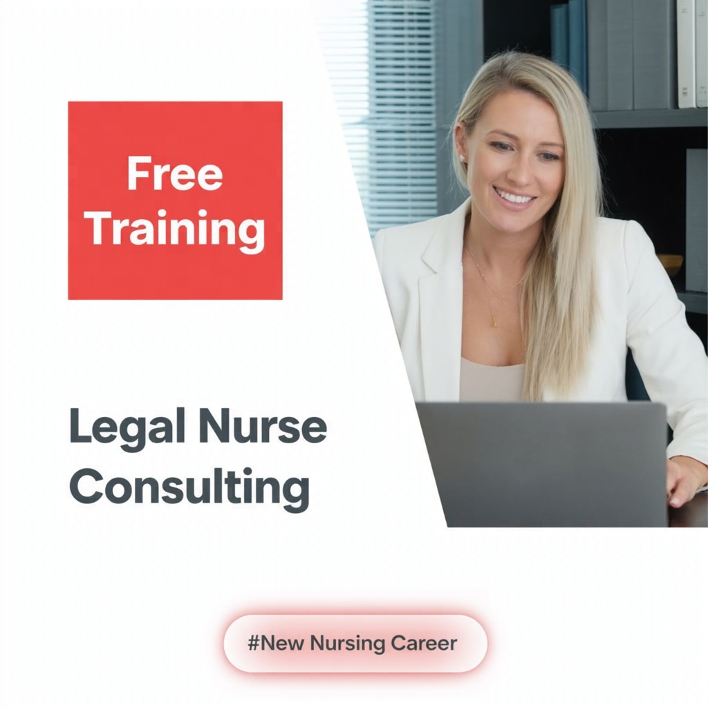 Catalyst Coaching and Mentoring Facebook ad: Free Training: Legal Nurse Consulting Overview
