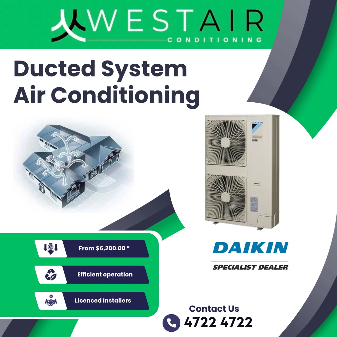 West Air Conditioning Facebook ad: Chat in Messenger