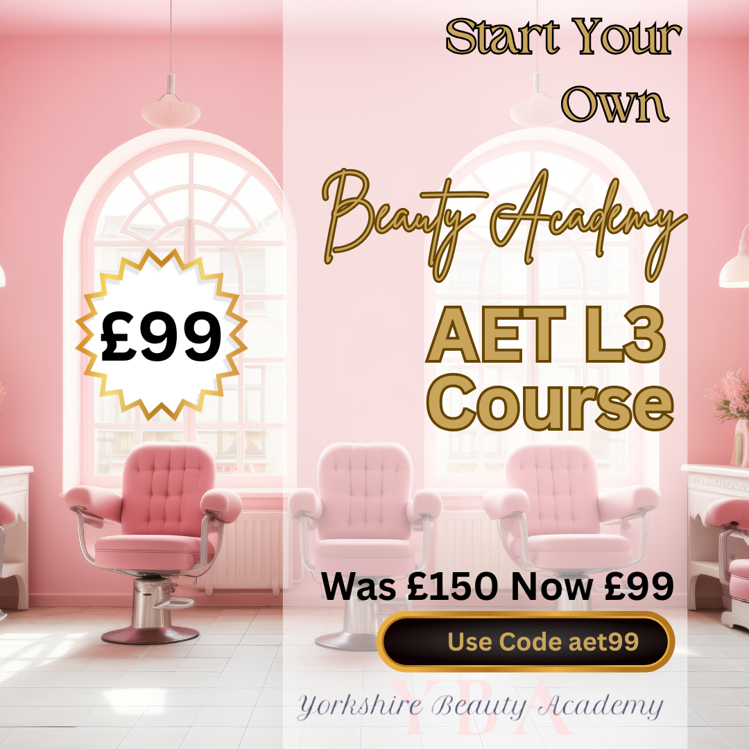 Yorkshire Beauty Academy LTD Facebook ad: Start your own Beauty Academy