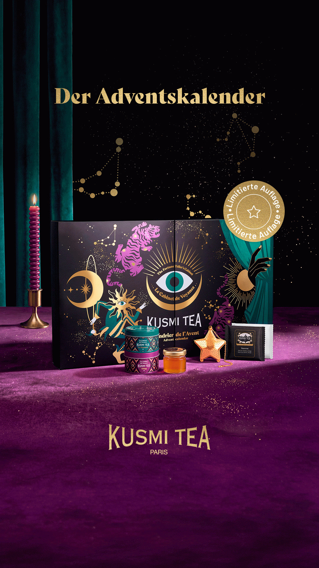 Kusmi Tea Facebook ad: LIMITIERTE EDITION