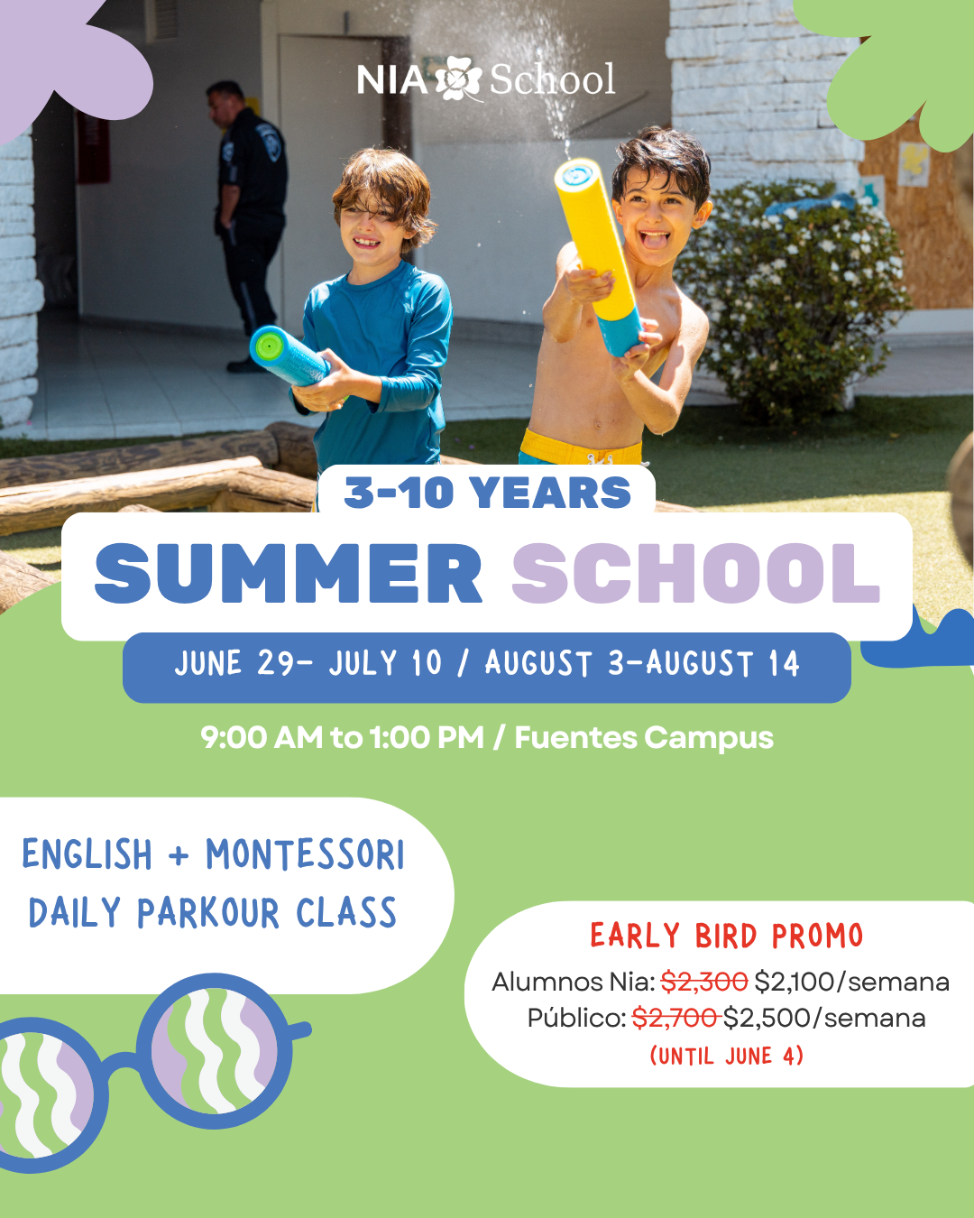 Nia School Facebook ad