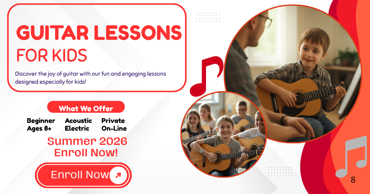 LSW Music Chicagoland Guitar Lessons Facebook ad