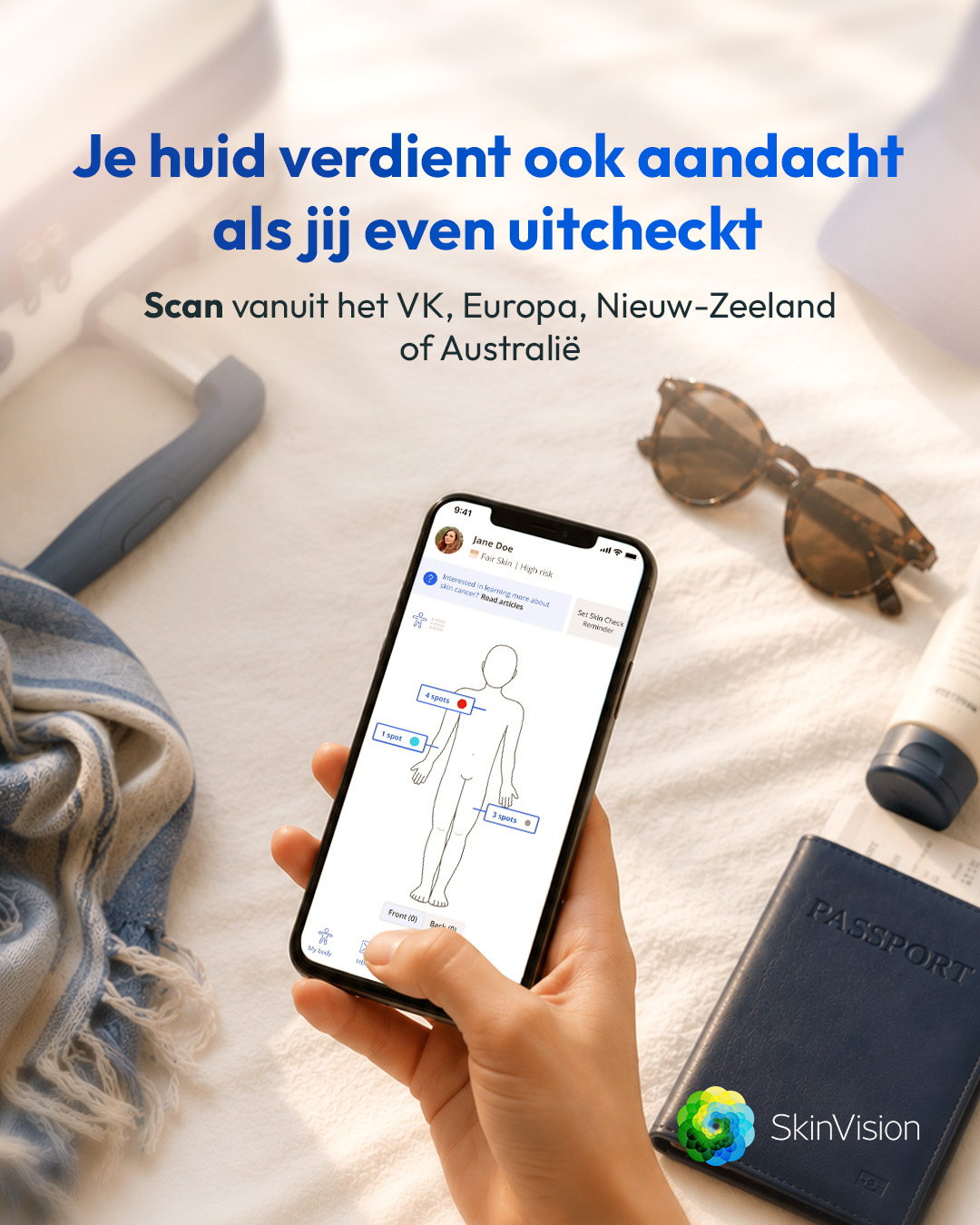 SkinVision Facebook ad from May 20, 2026
