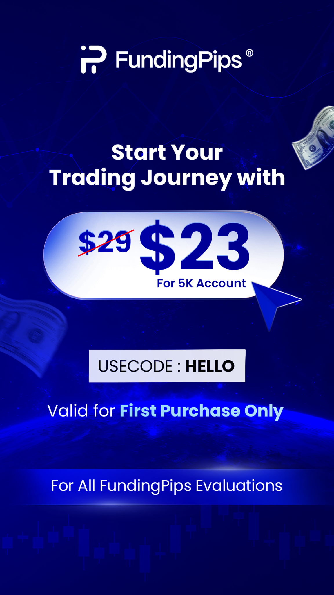 Fundingpips Facebook ad