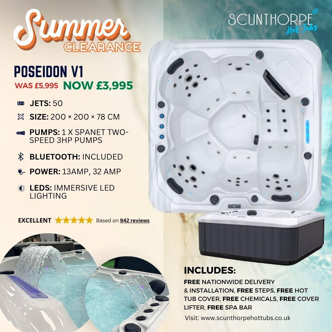 Scunthorpe Hot Tub Megastore Facebook ad