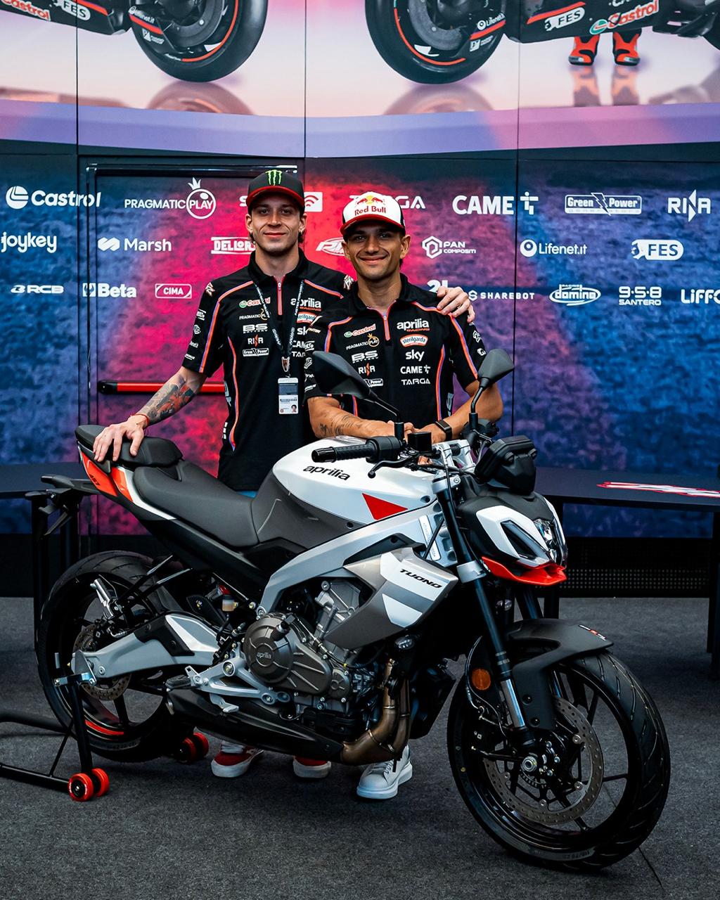 Aprilia Facebook ad: Book your test ride to experience the Tuono 457