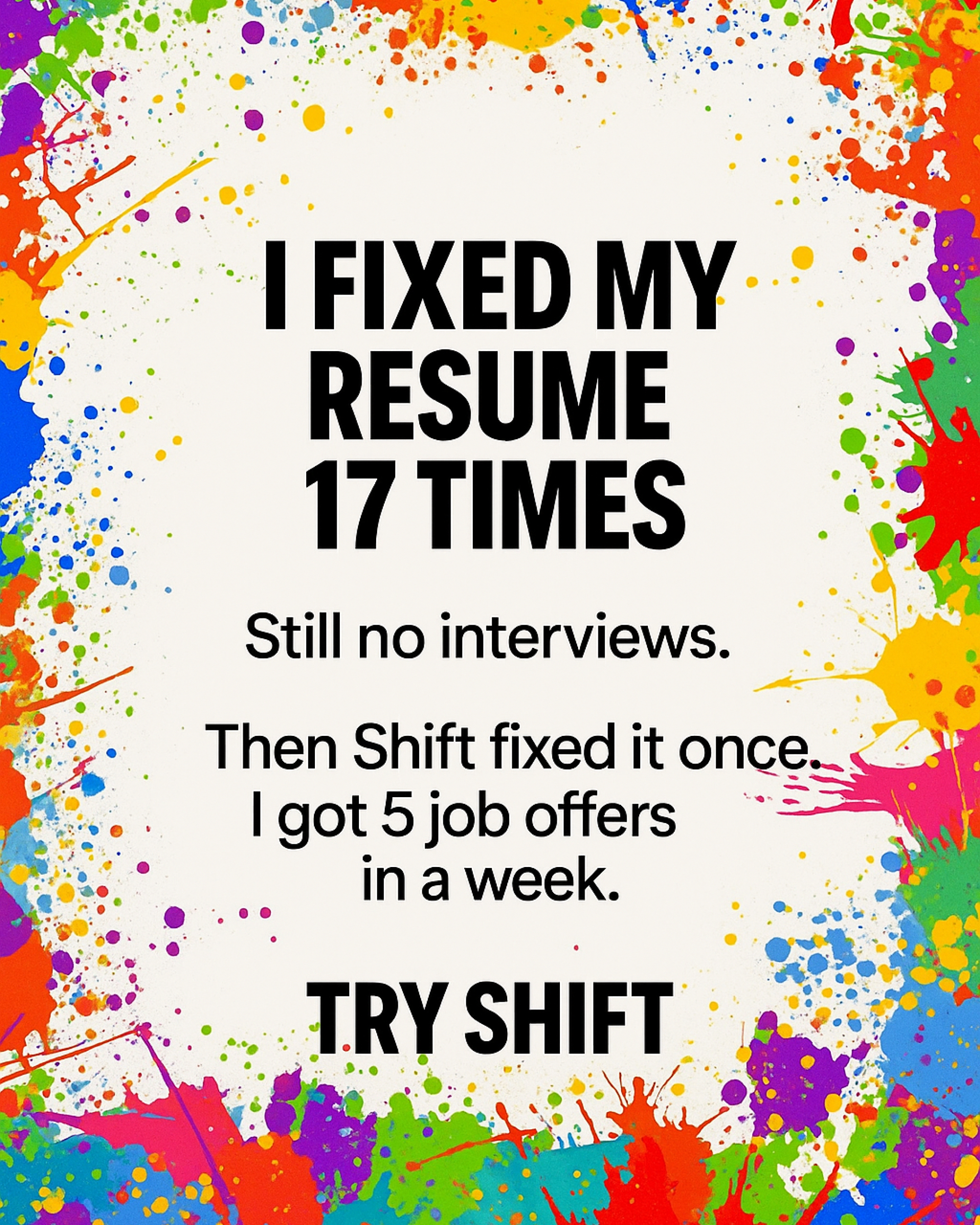 Shift - Transform Your Career Facebook ad