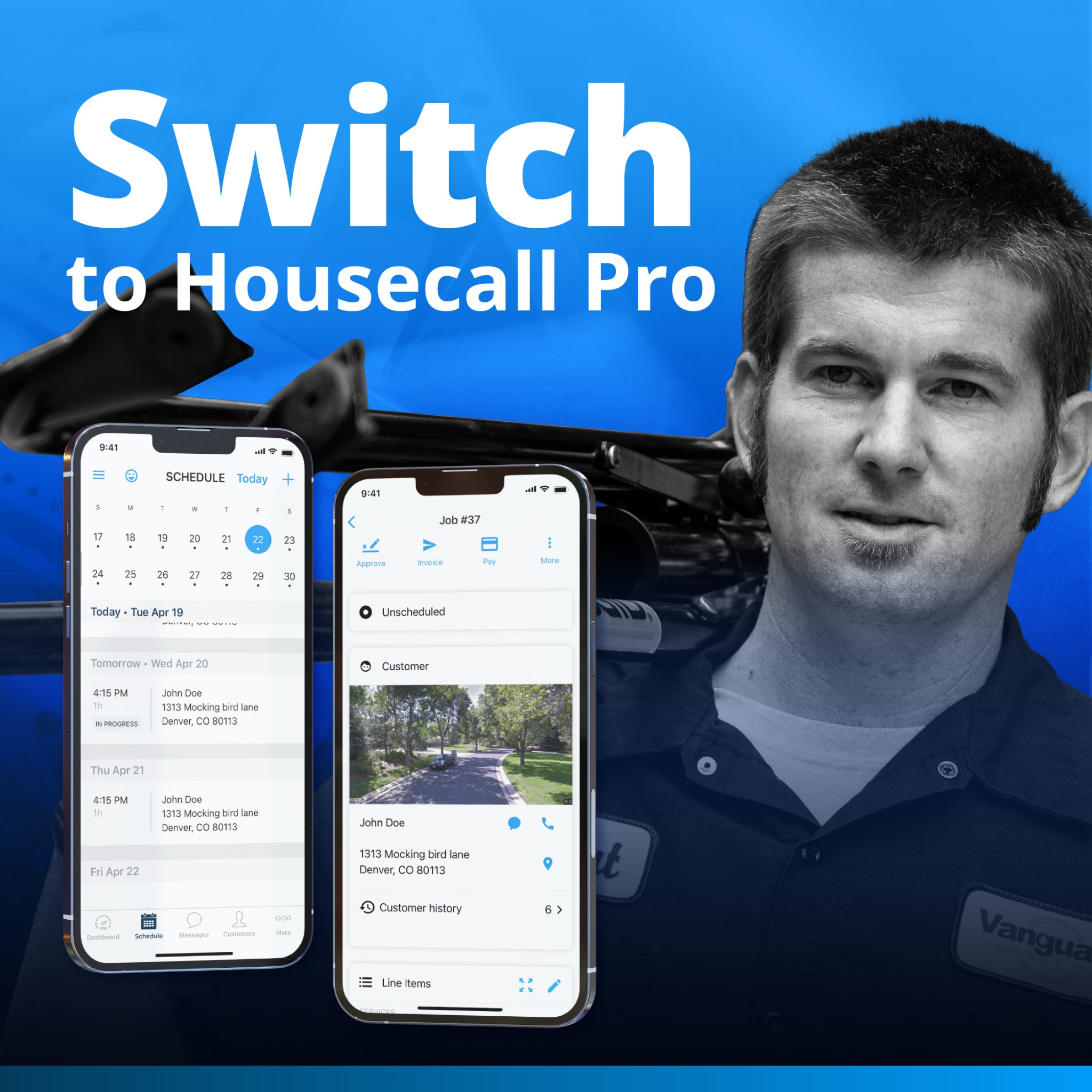 Housecall Pro Facebook ad